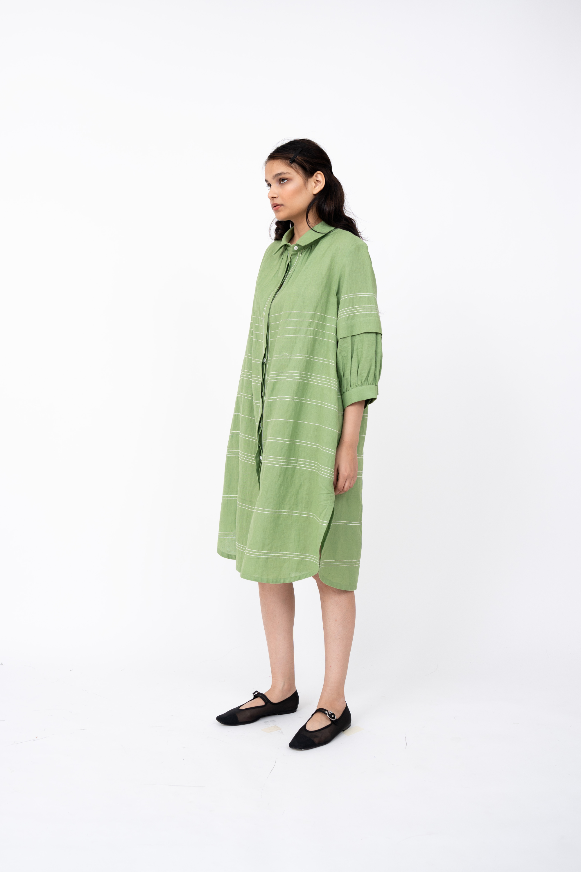 Pleated Fence Shirt