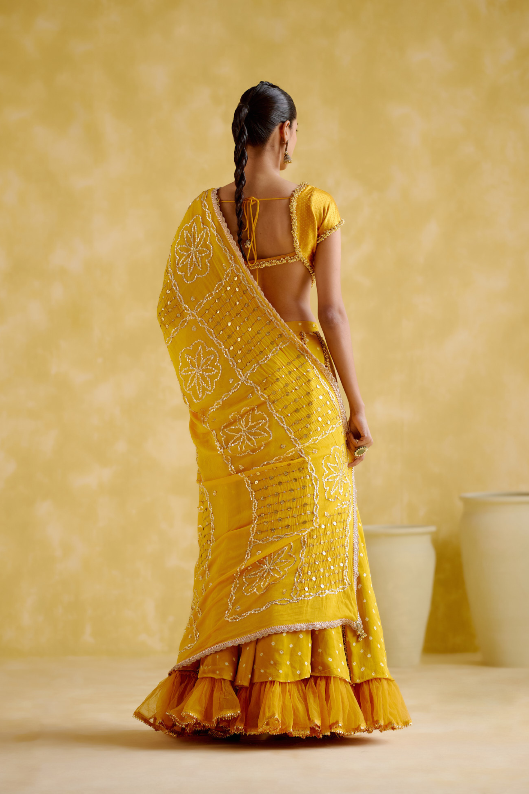 Aparna Yellow Lehenga