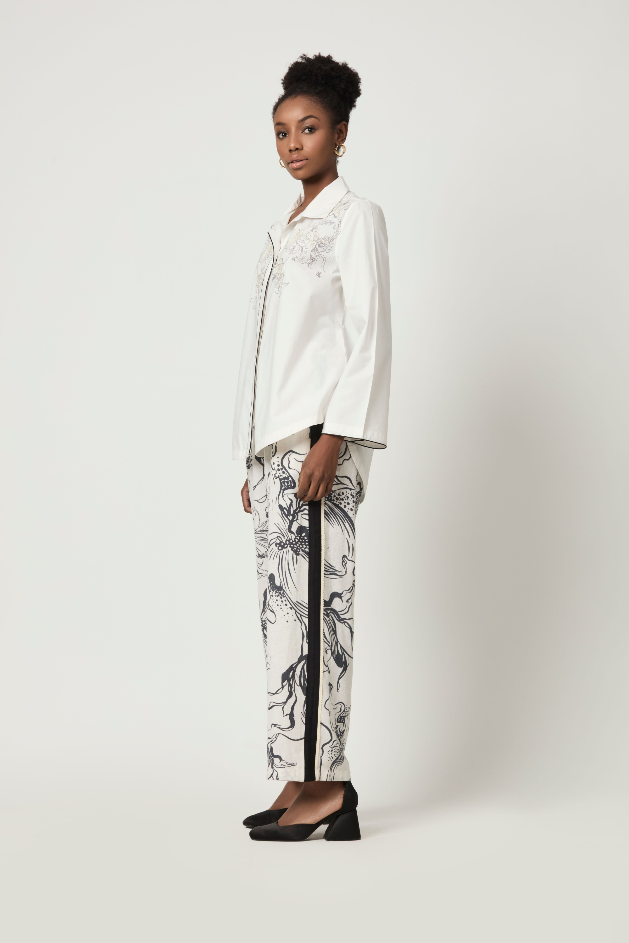 Luna Printed Trousers