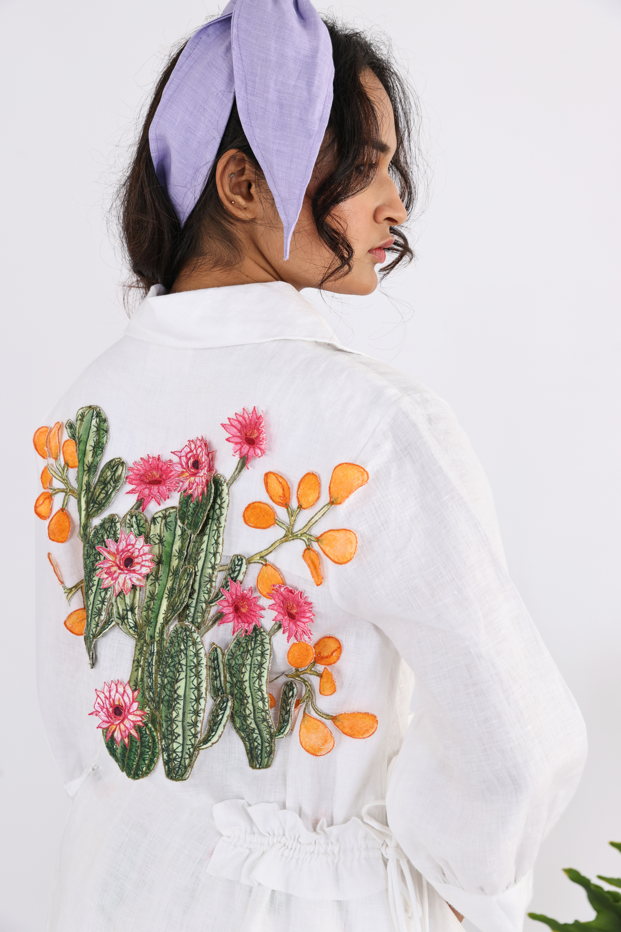 The Senecio Back Applique Shirt