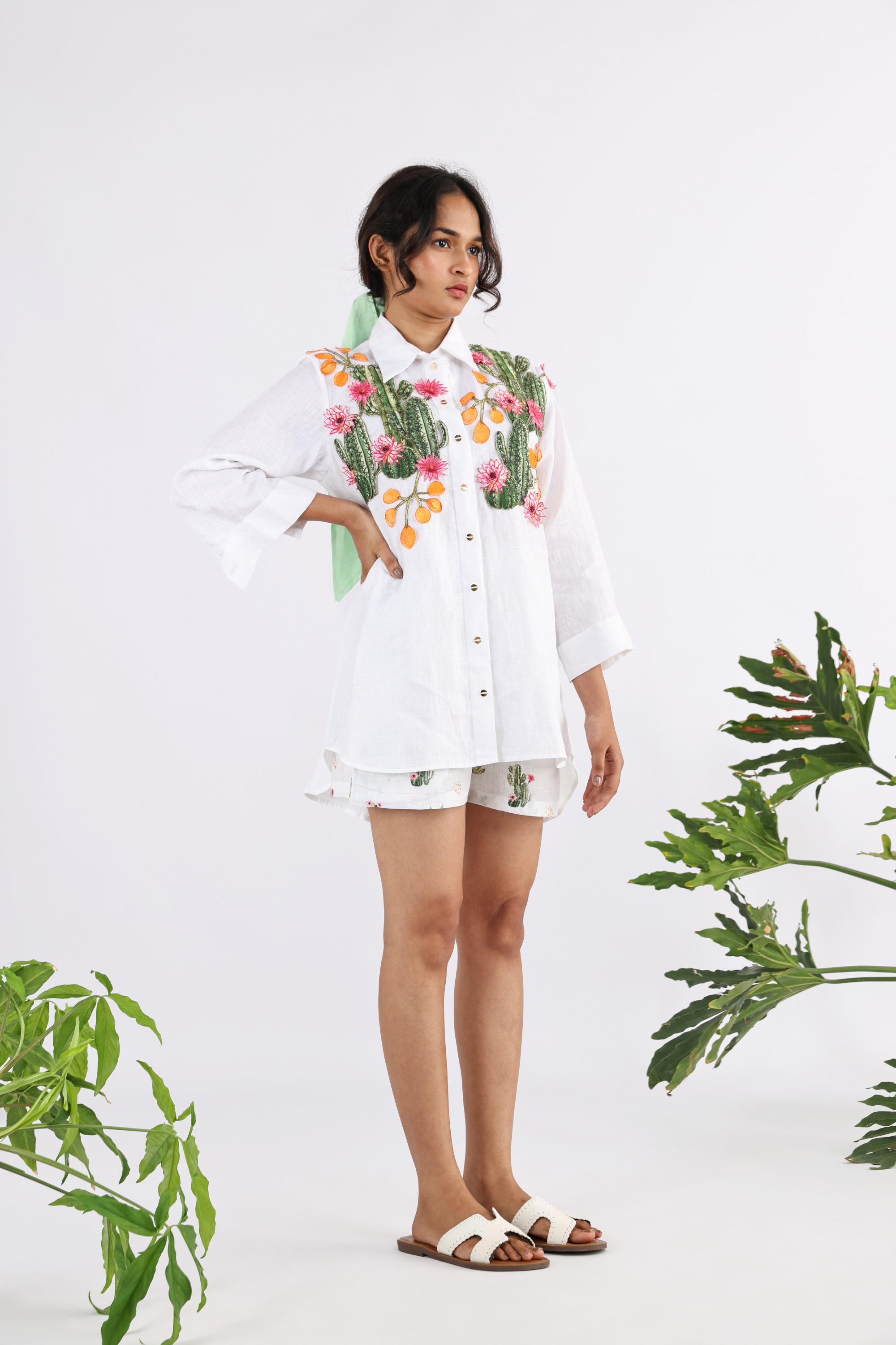 Flora Embroidered Shirt