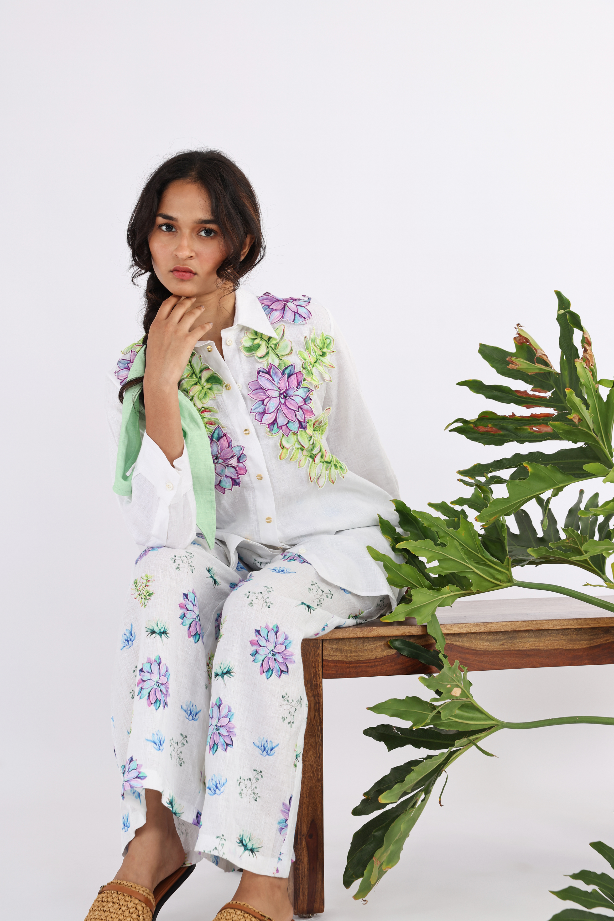 Flora Embroidered Shirt