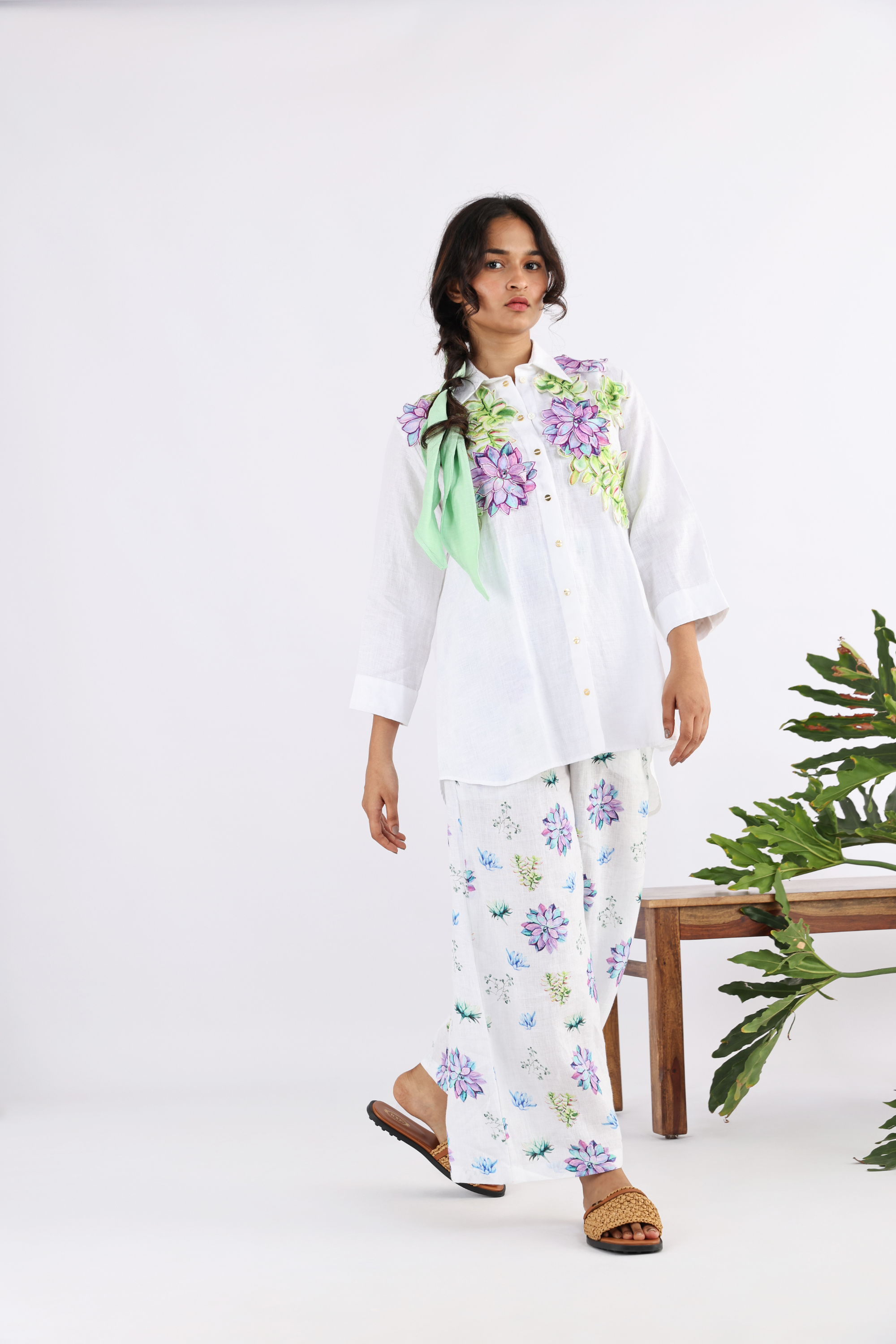 Flora Embroidered Shirt