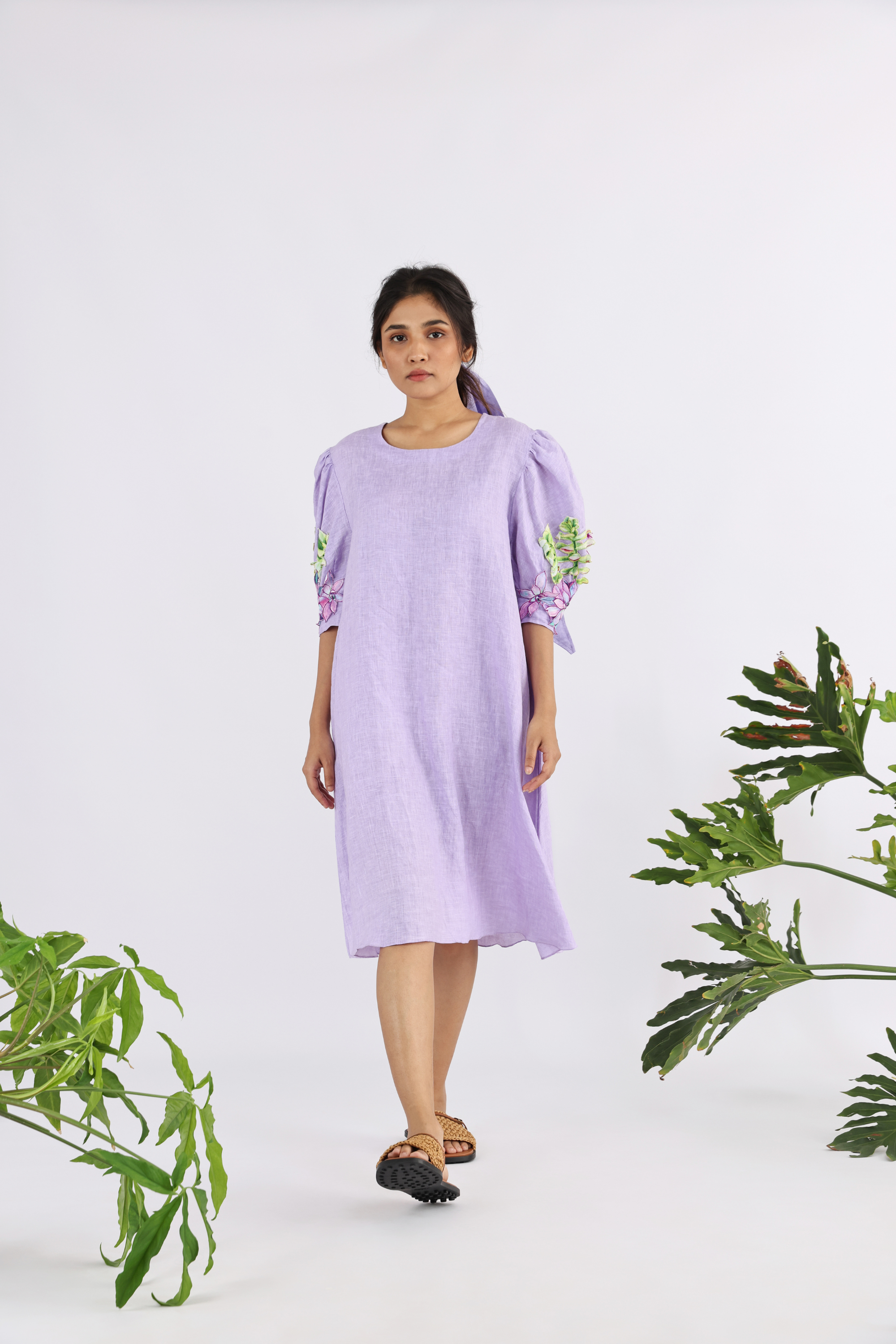 The Plimeria Emb  Dress