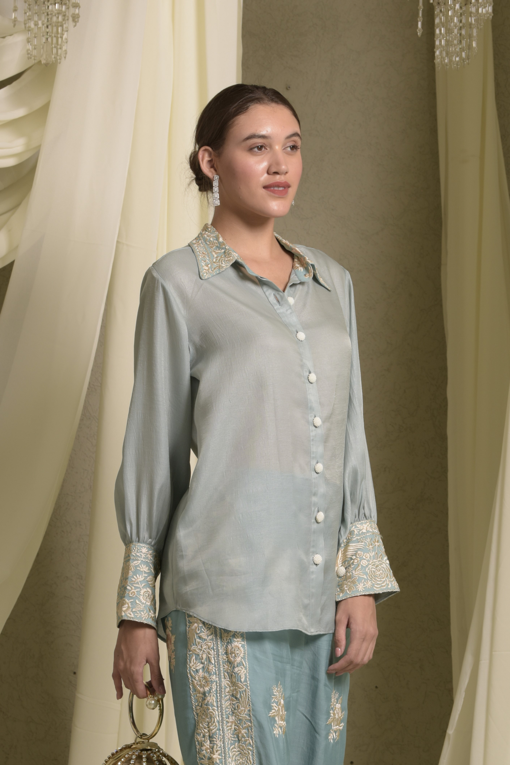 Reyna Gara Glazed Shirt