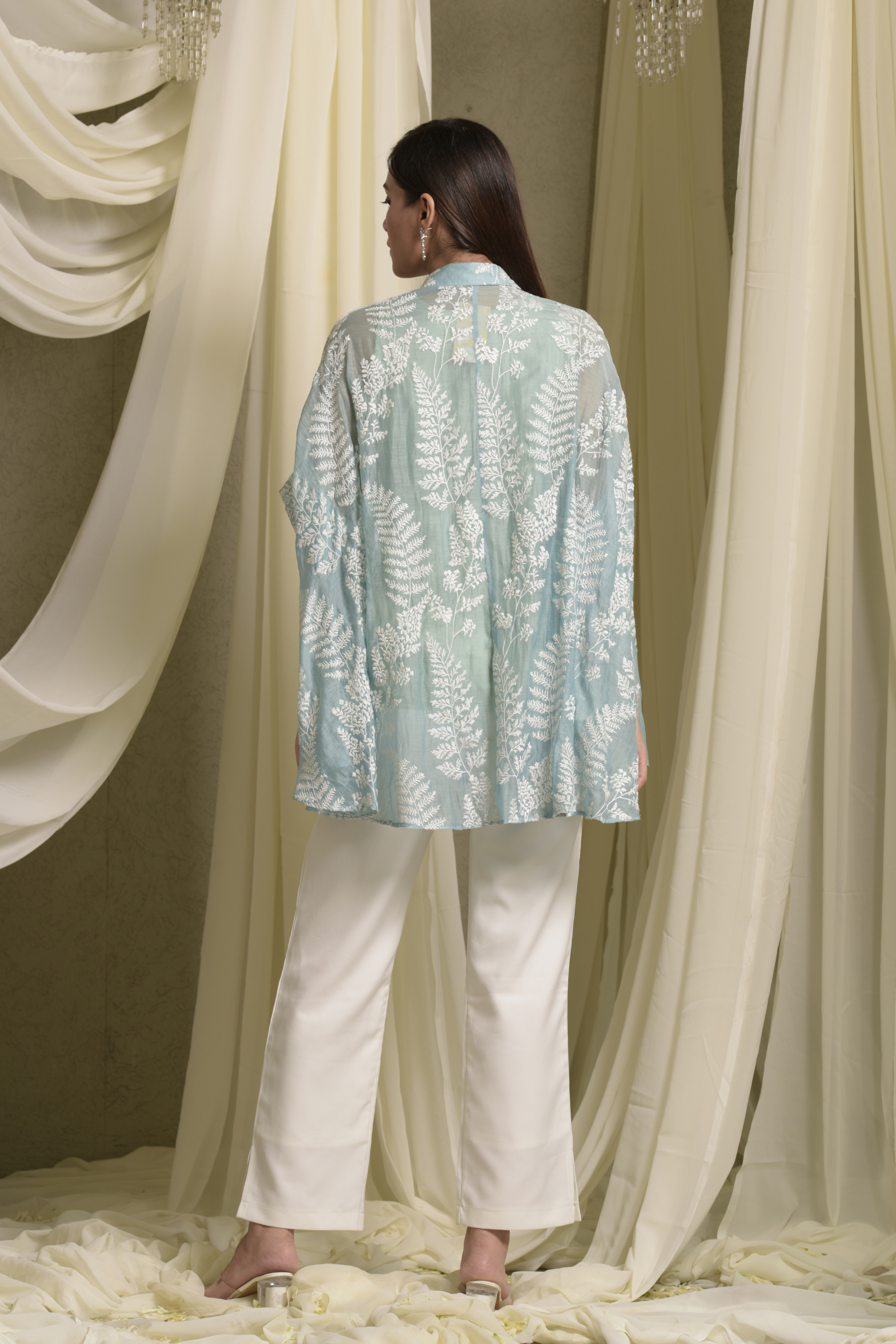 Elahe Embroidered Rowan Shirt