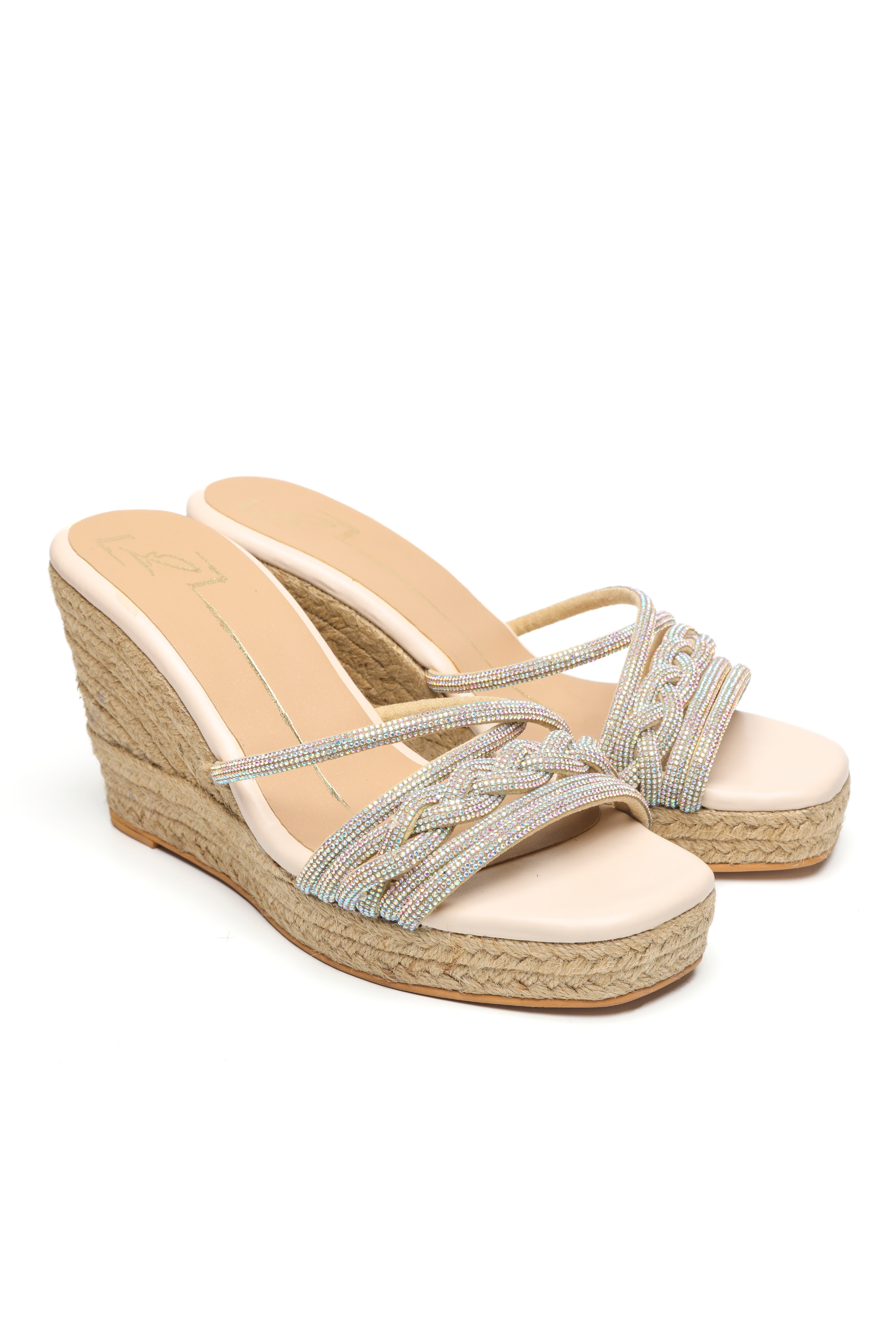 Beige Wedges