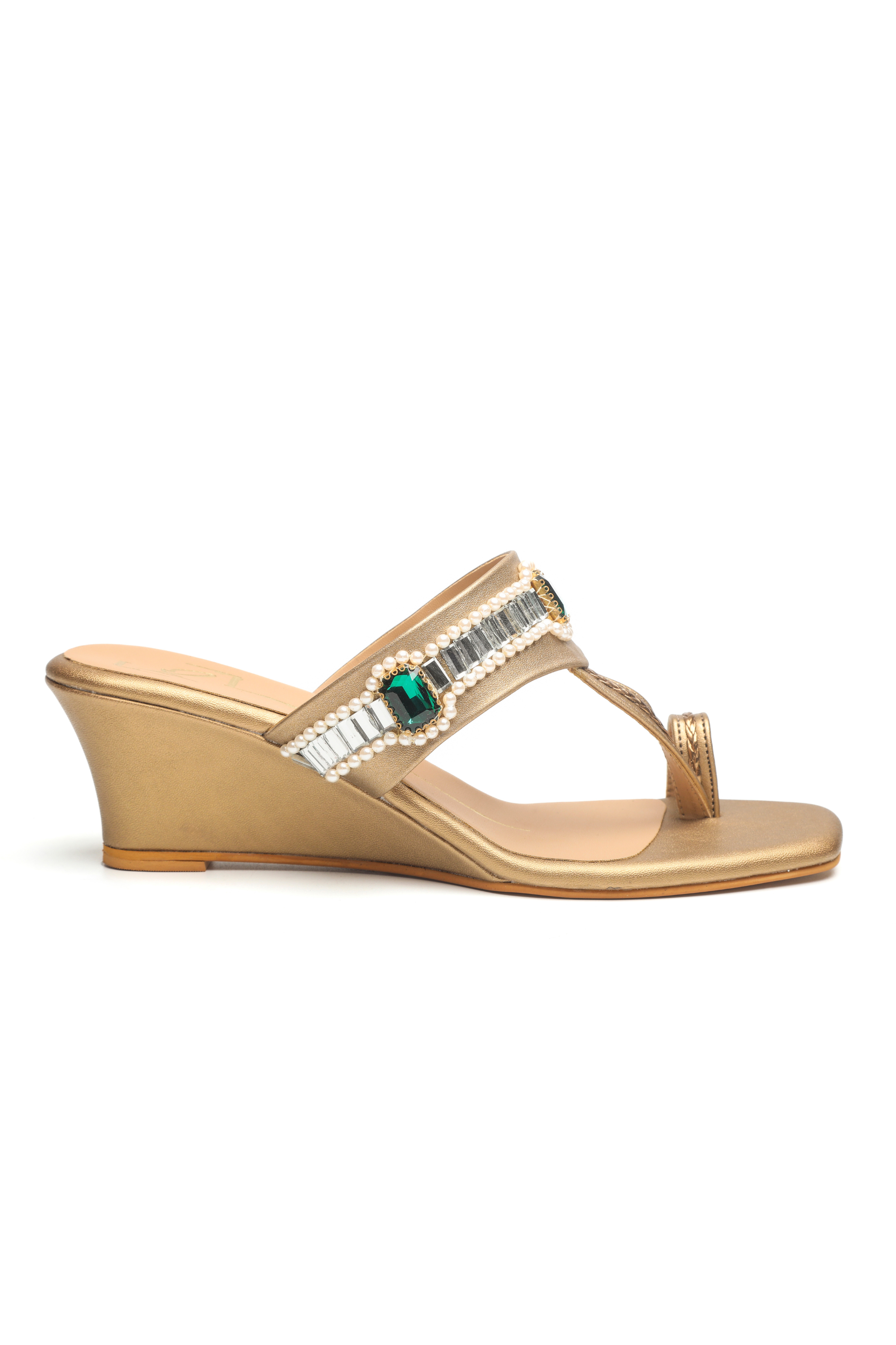 Antique Gold Wedges