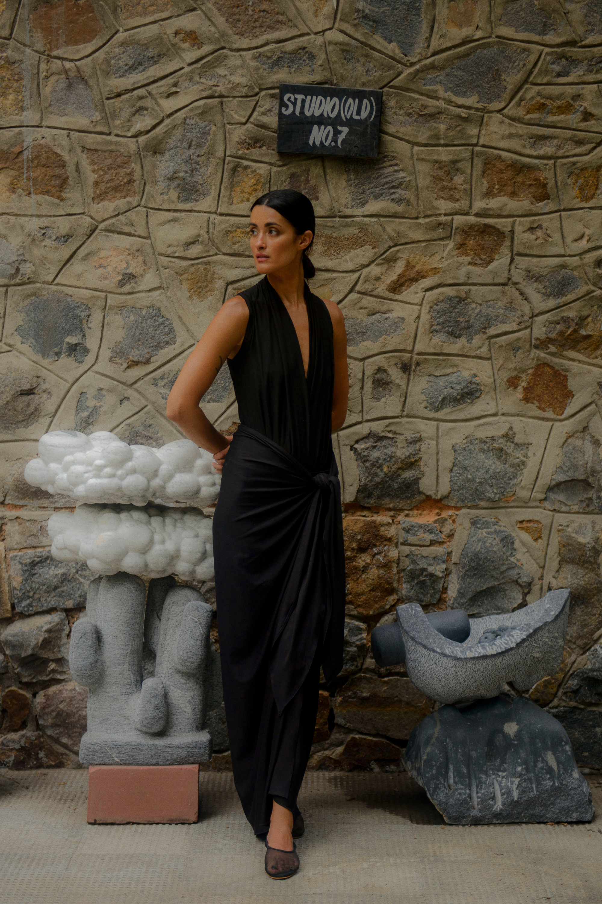 Kaya Jersey Sarong Skirt Set
