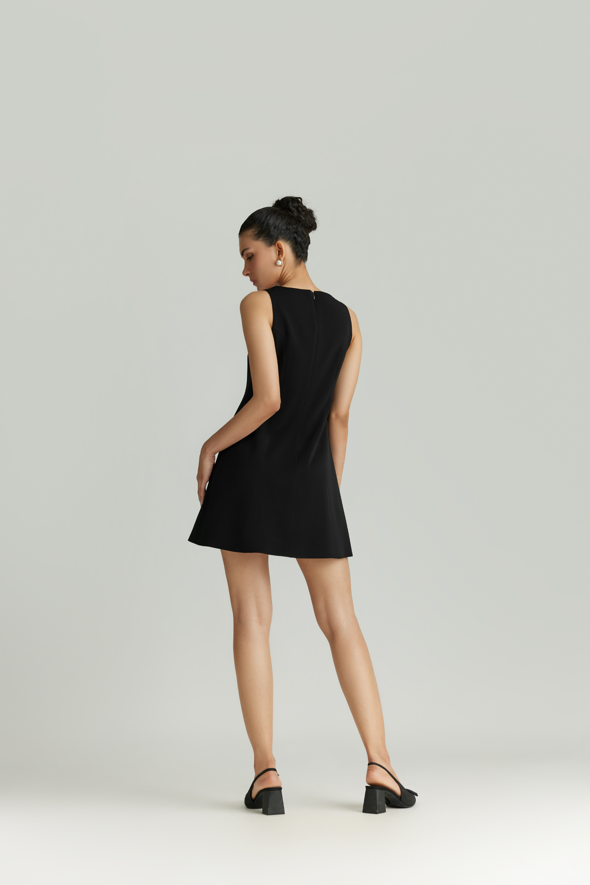 Stretch Suiting Mini Dress