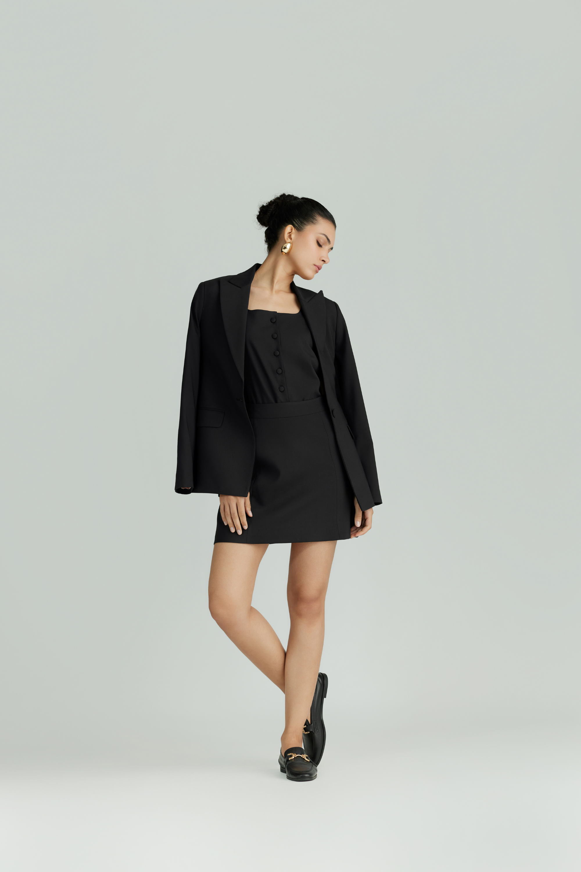 Suiting Mini Skirt
