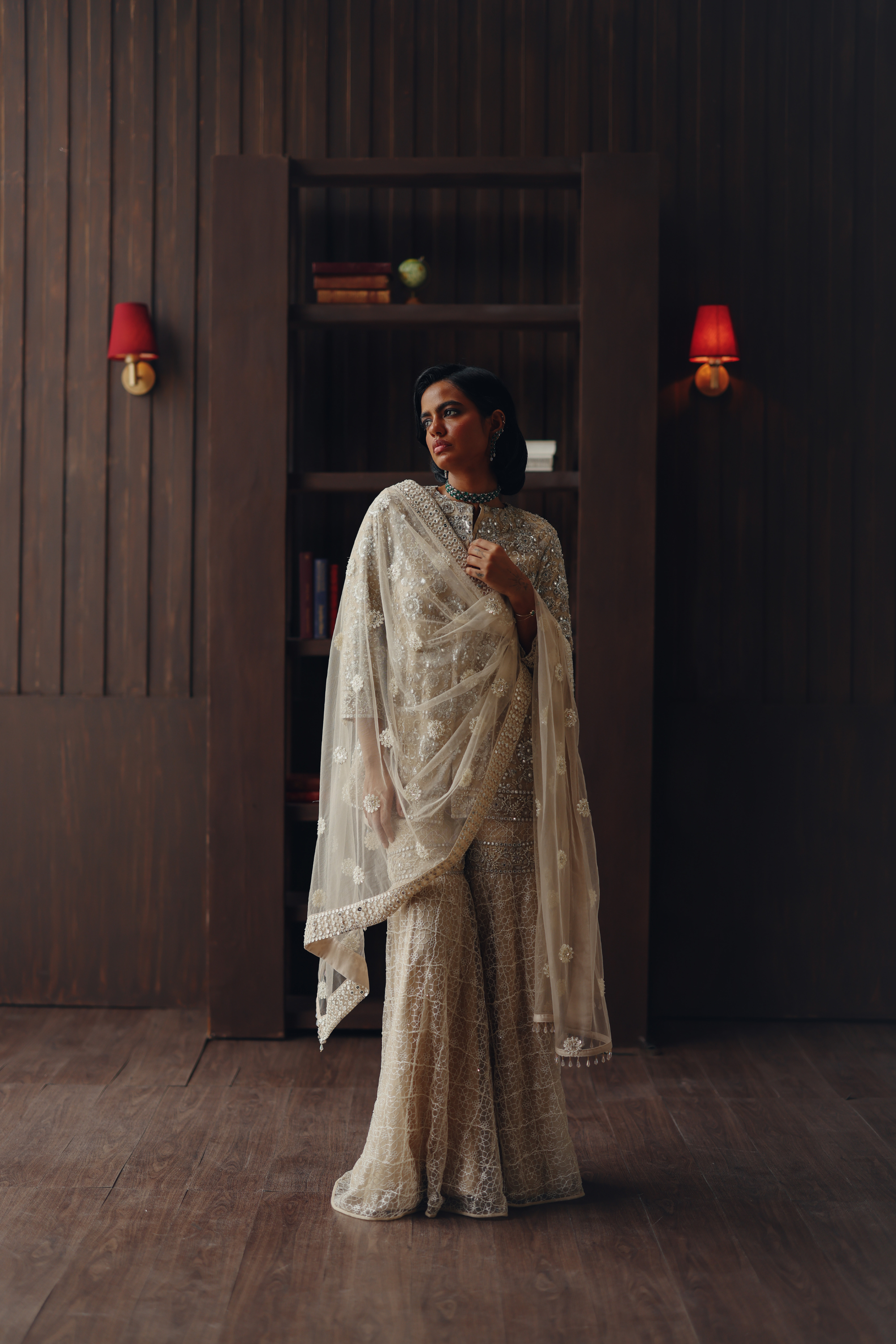 Asymetrical Triangle Dupatta