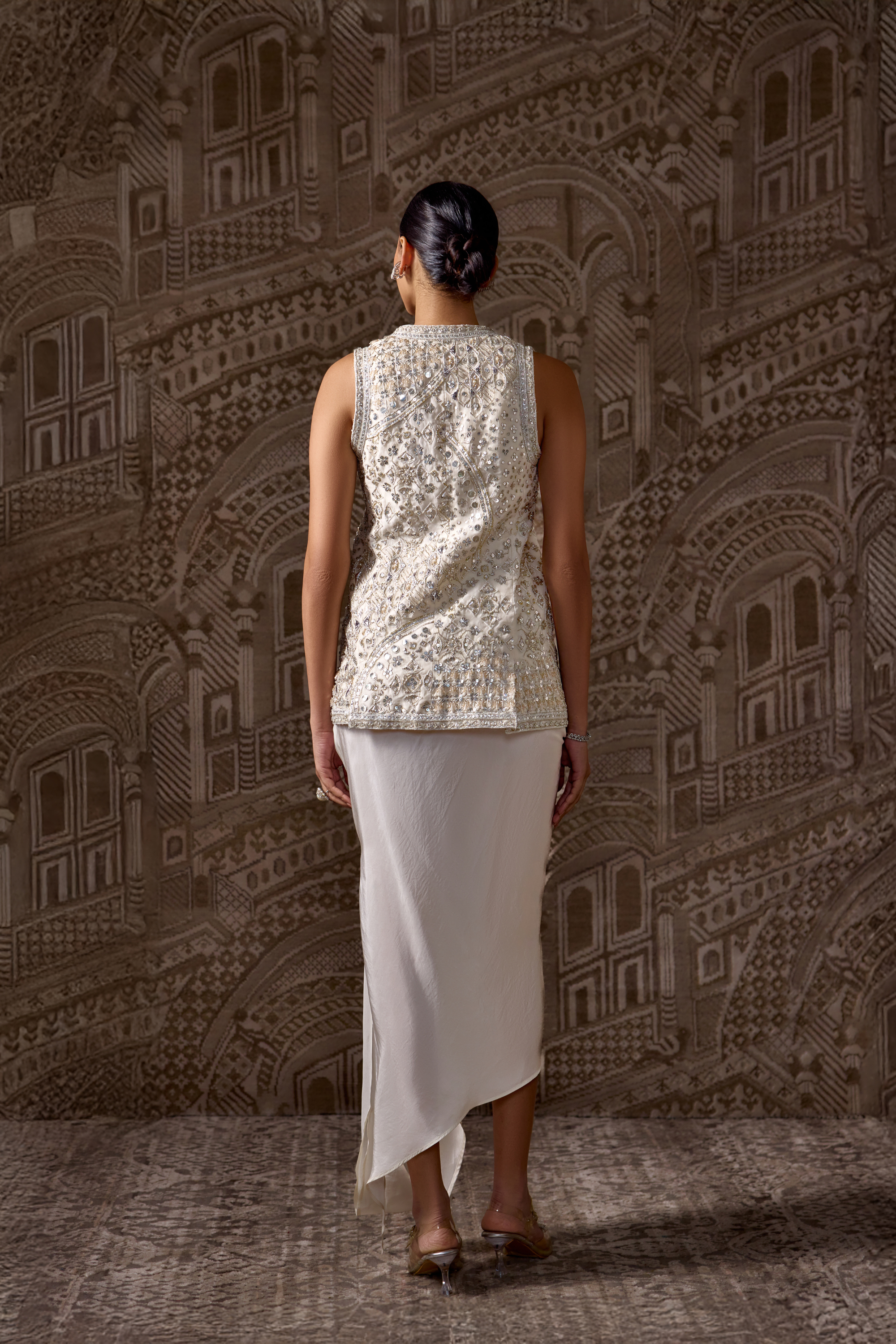 The Vestige Jacket Skirt Set