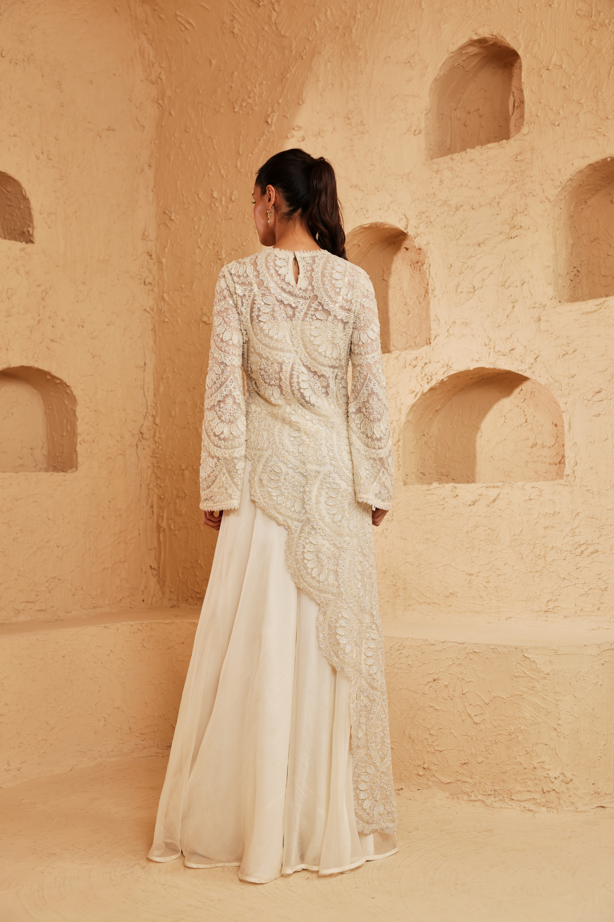 Noorah Asymmetric Kurta Set