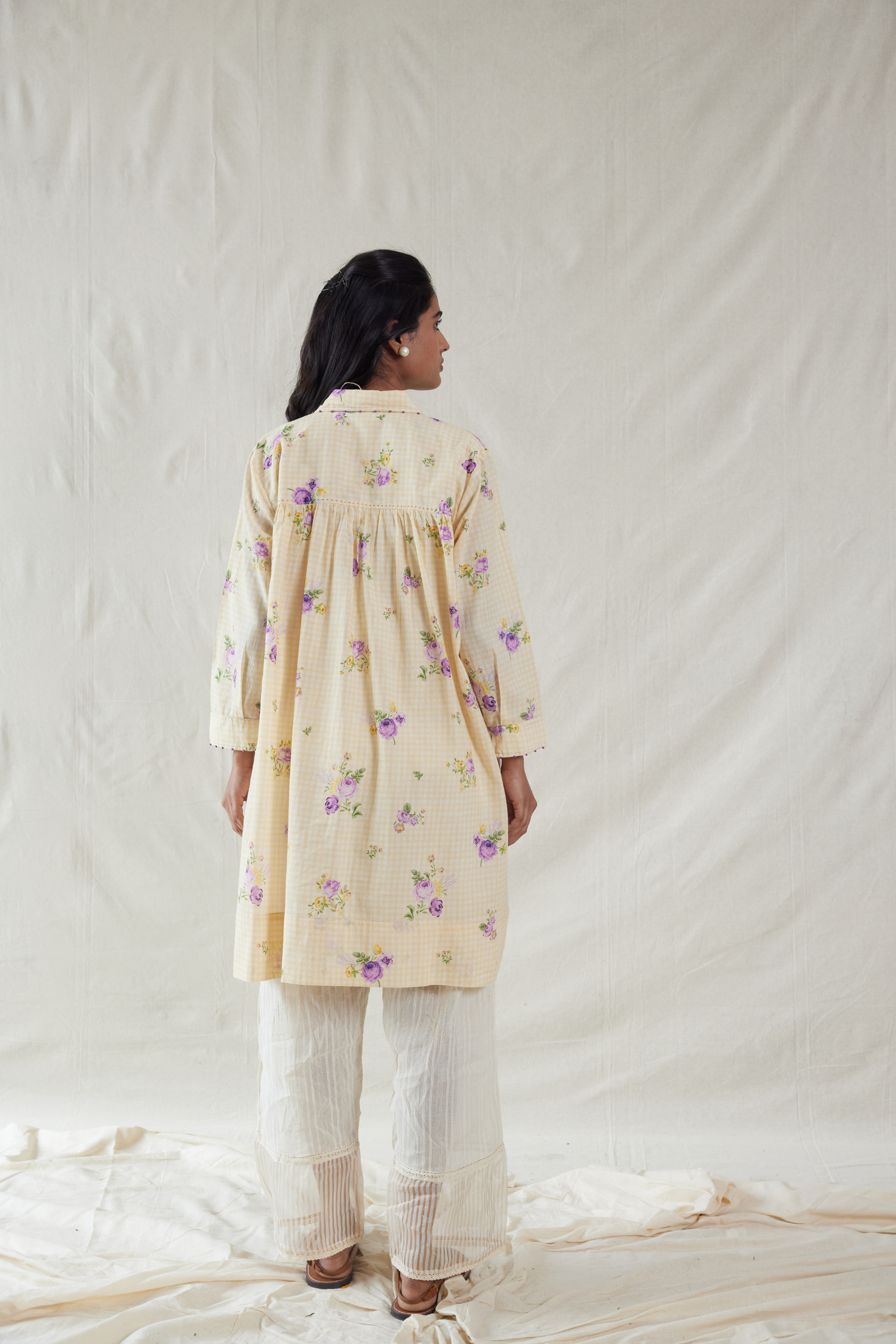 Hand Woven Cotton Silk Dress