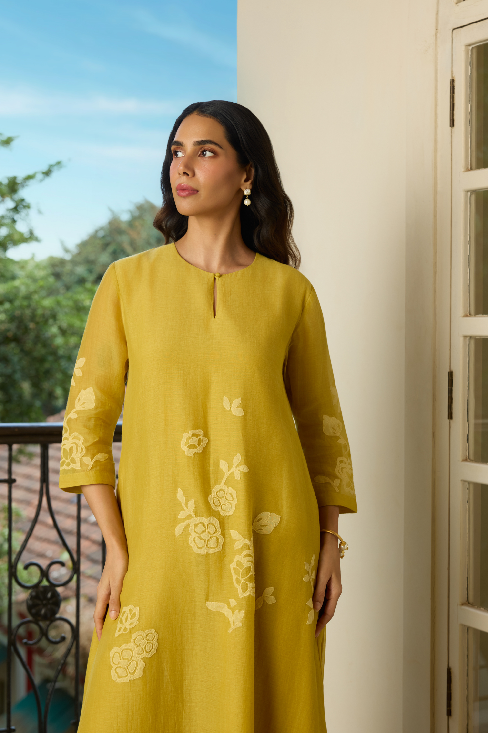 Marigold Applique Co-ord Set