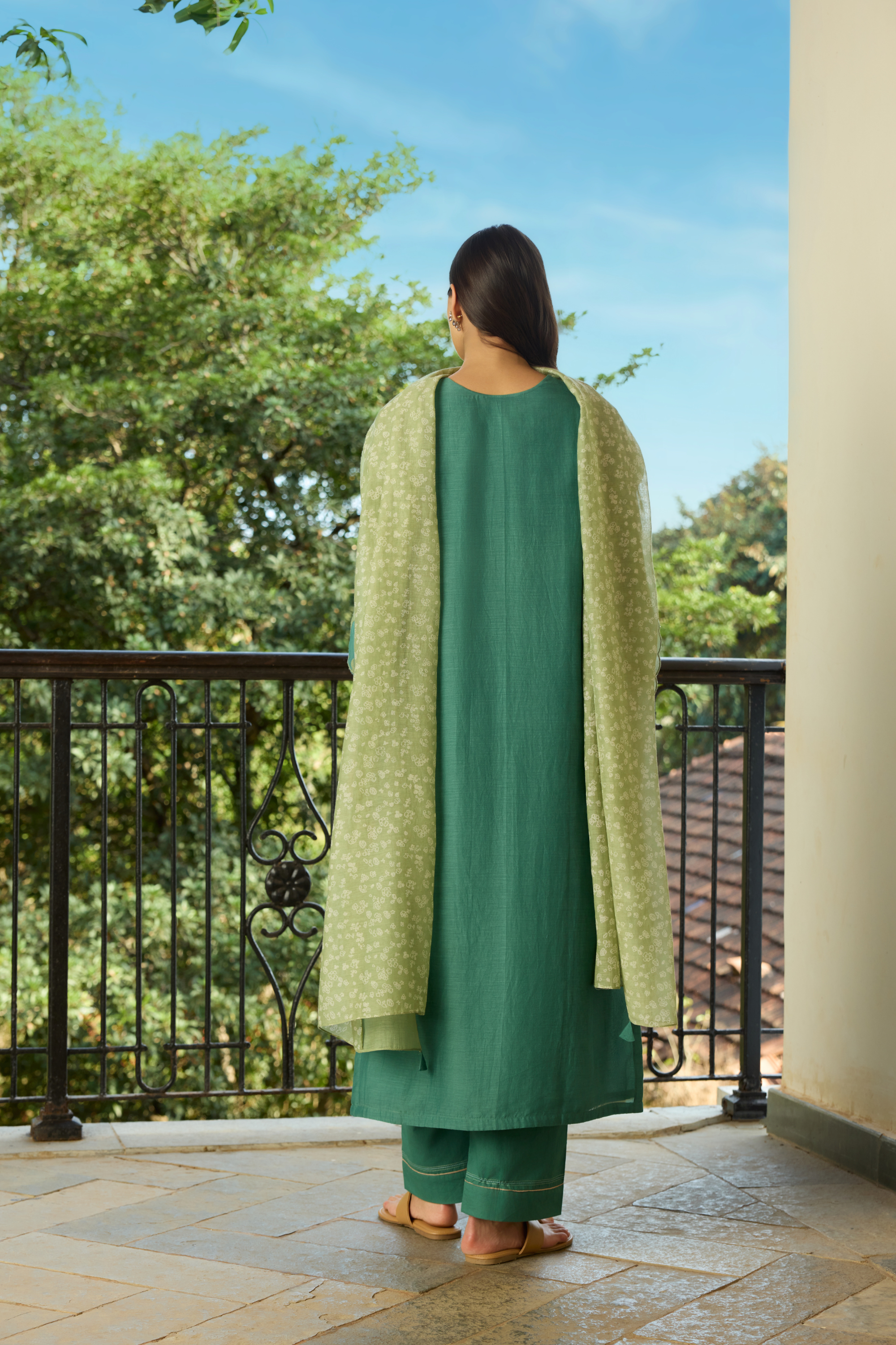 Jade Applique Kurta Set
