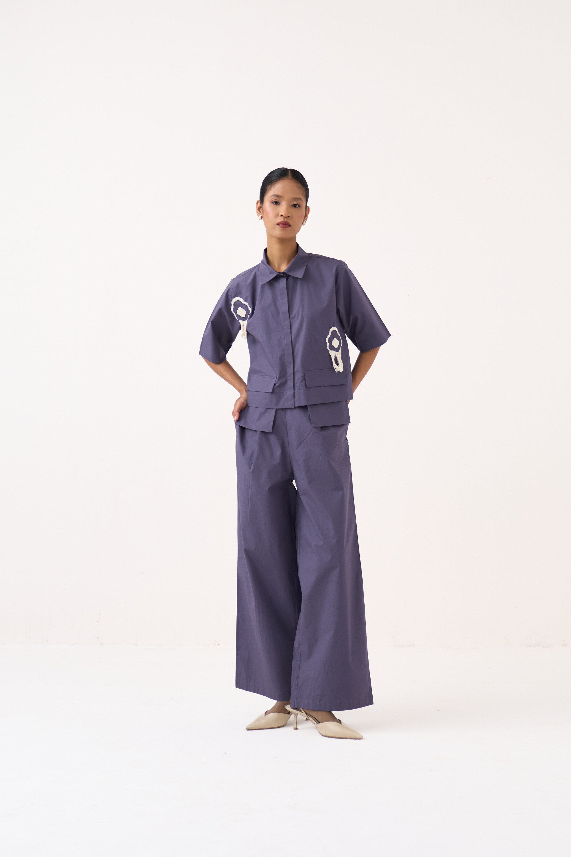 Crop Fringe Top Co-ord