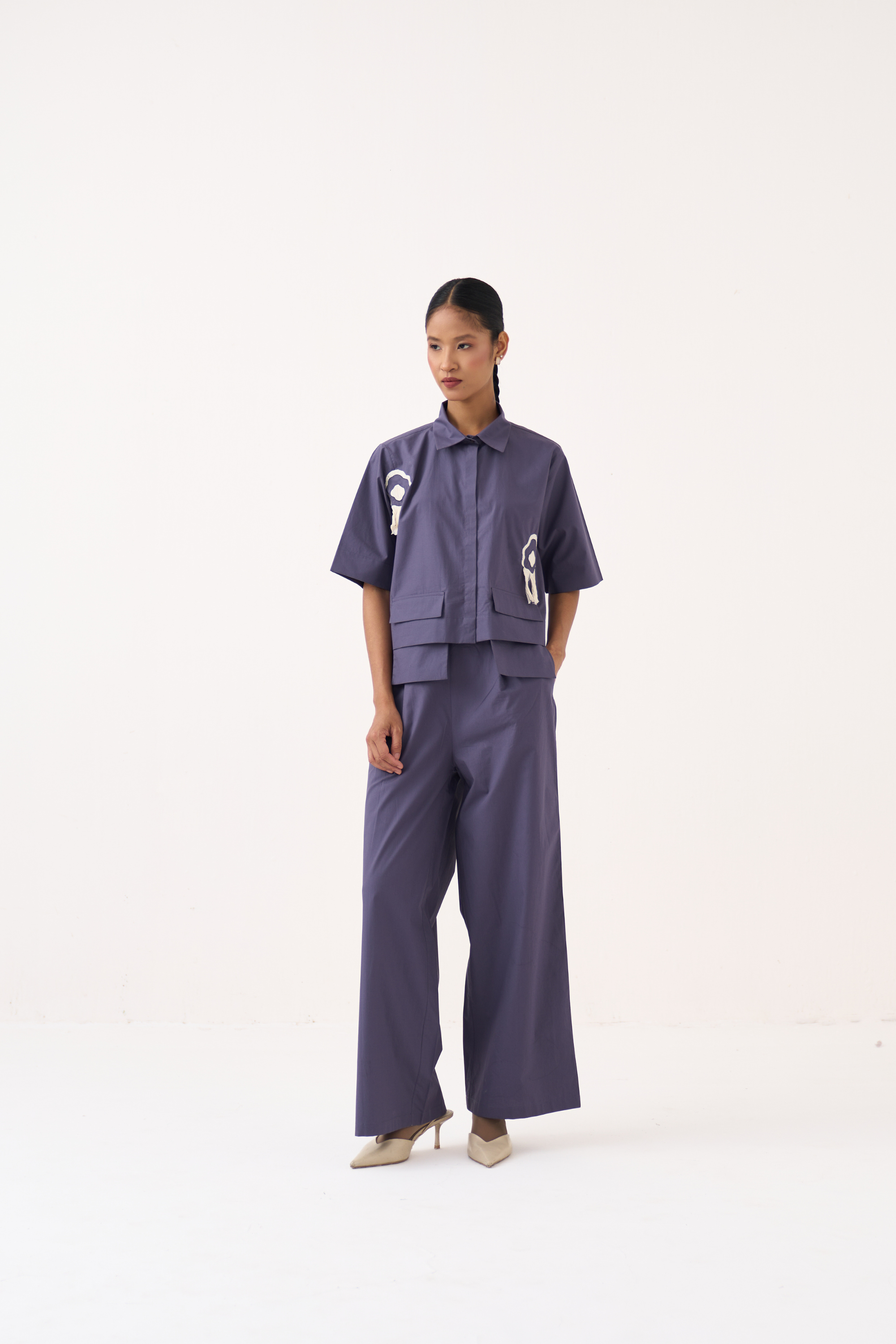 Crop Fringe Top Co-ord