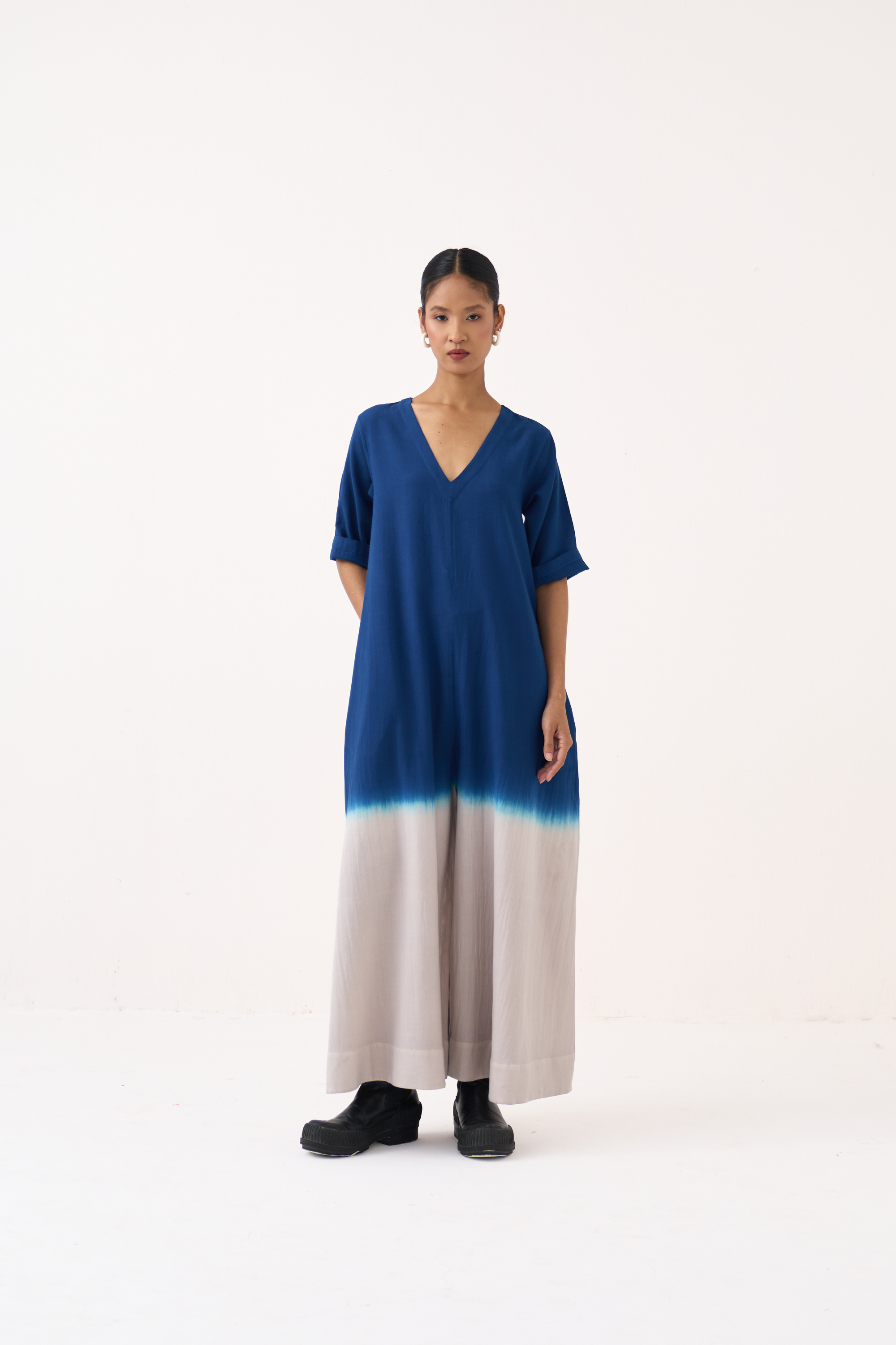 Dip-dye Jumpsuit