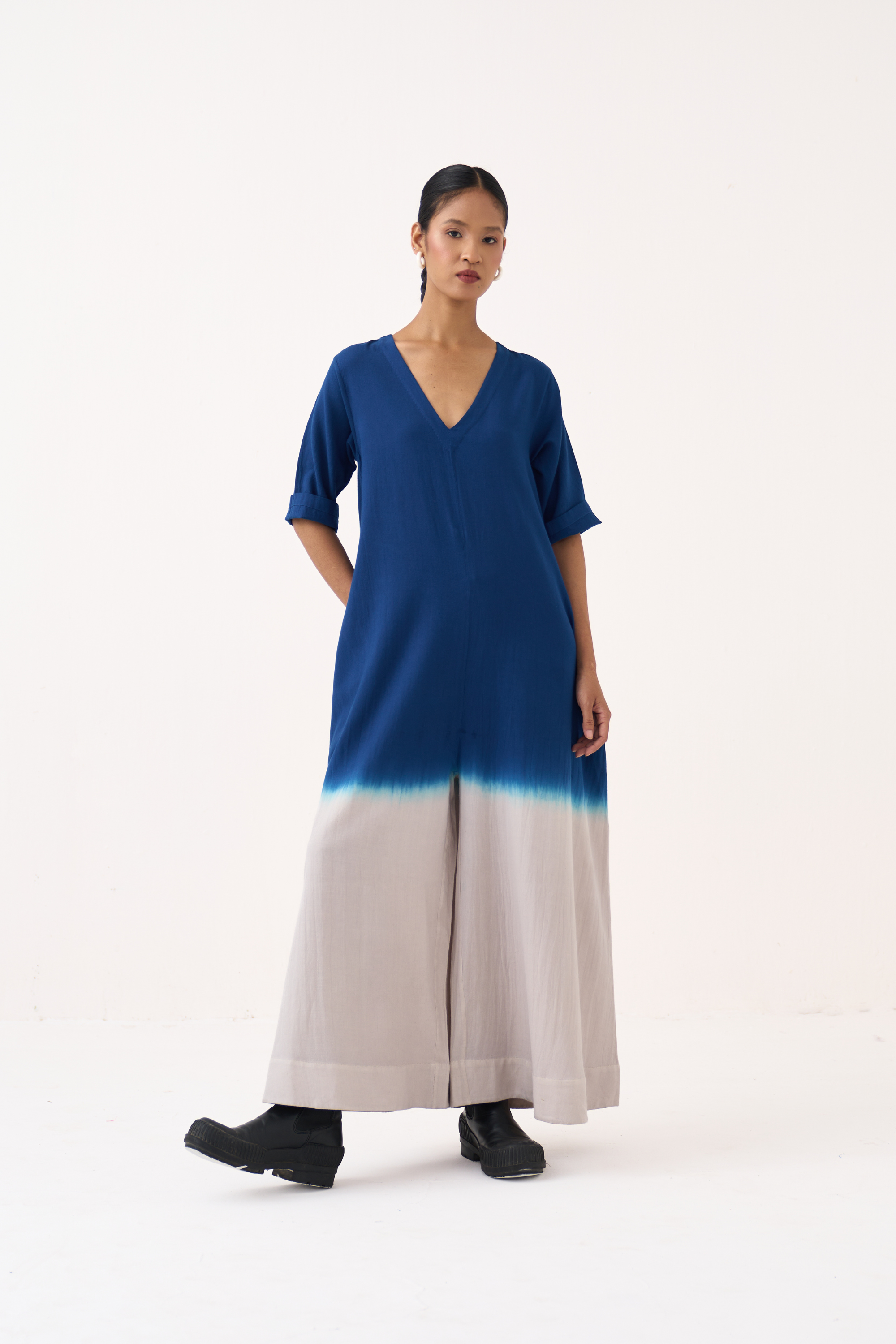 Dip-dye Jumpsuit