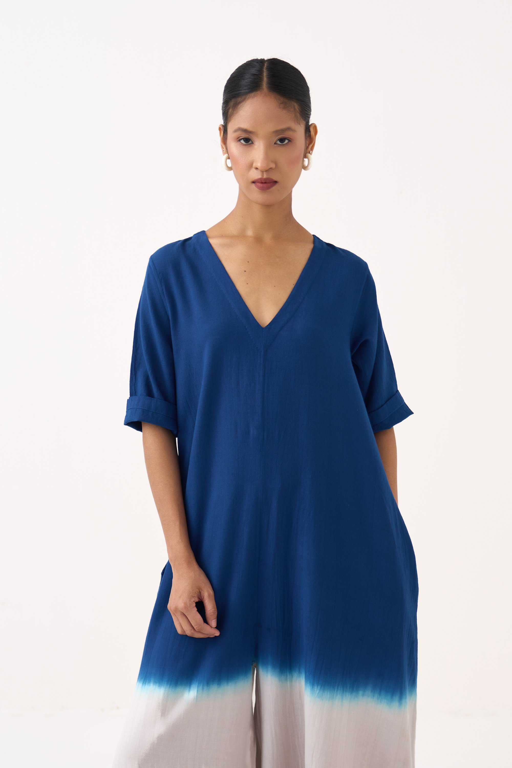 Dip-dye Jumpsuit