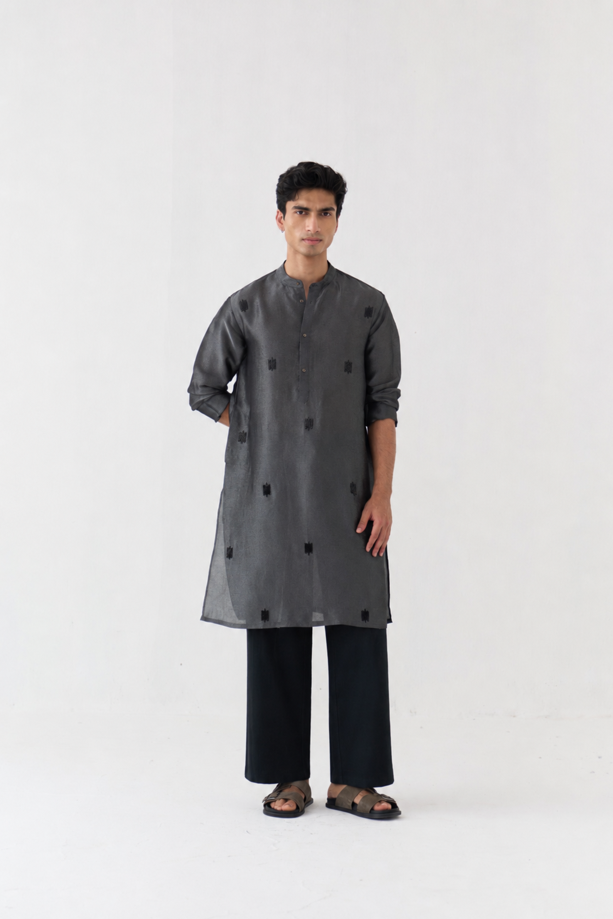 Hand Emb. Detail Kurta Co-ord