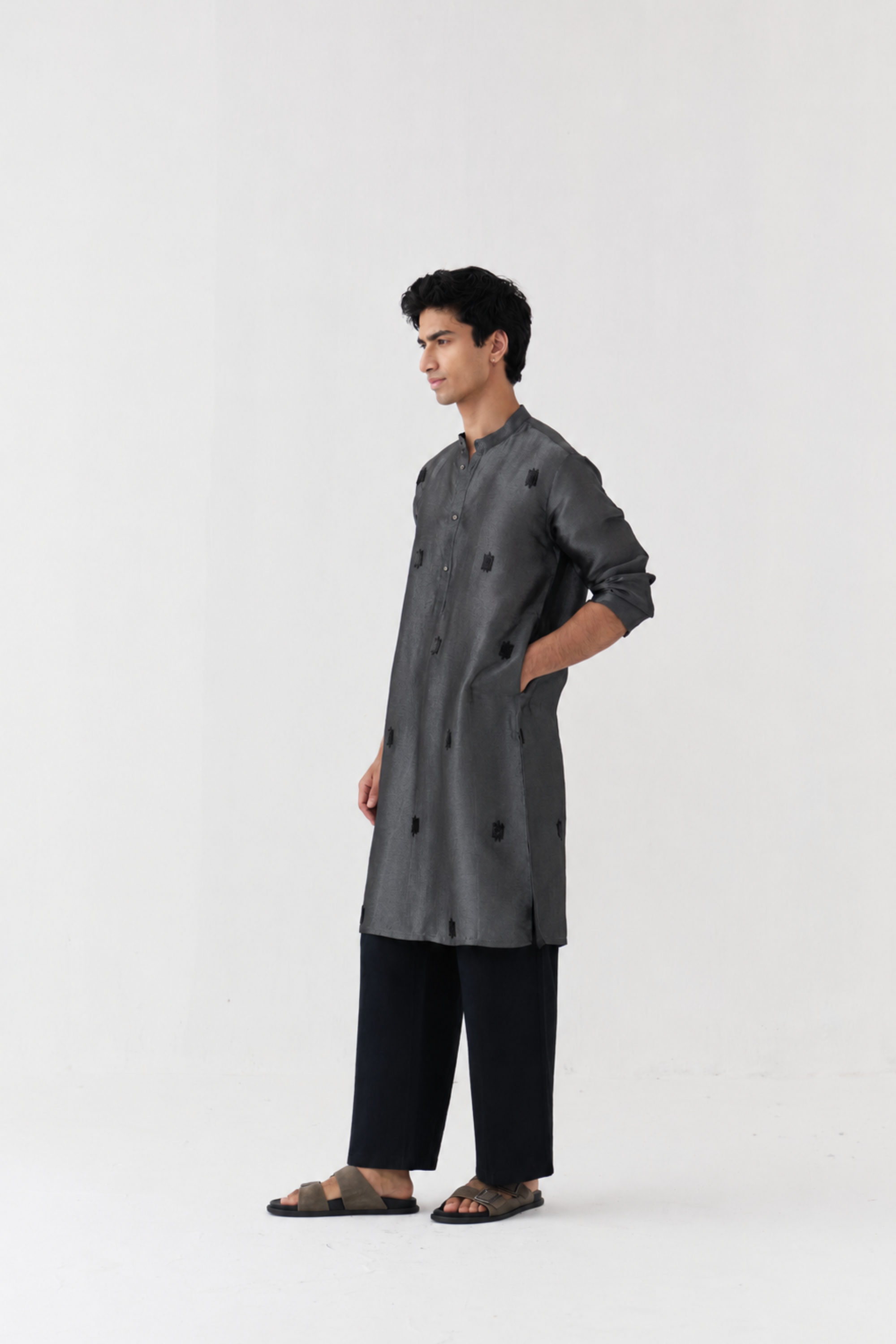 Hand Emb. Detail Kurta Co-ord