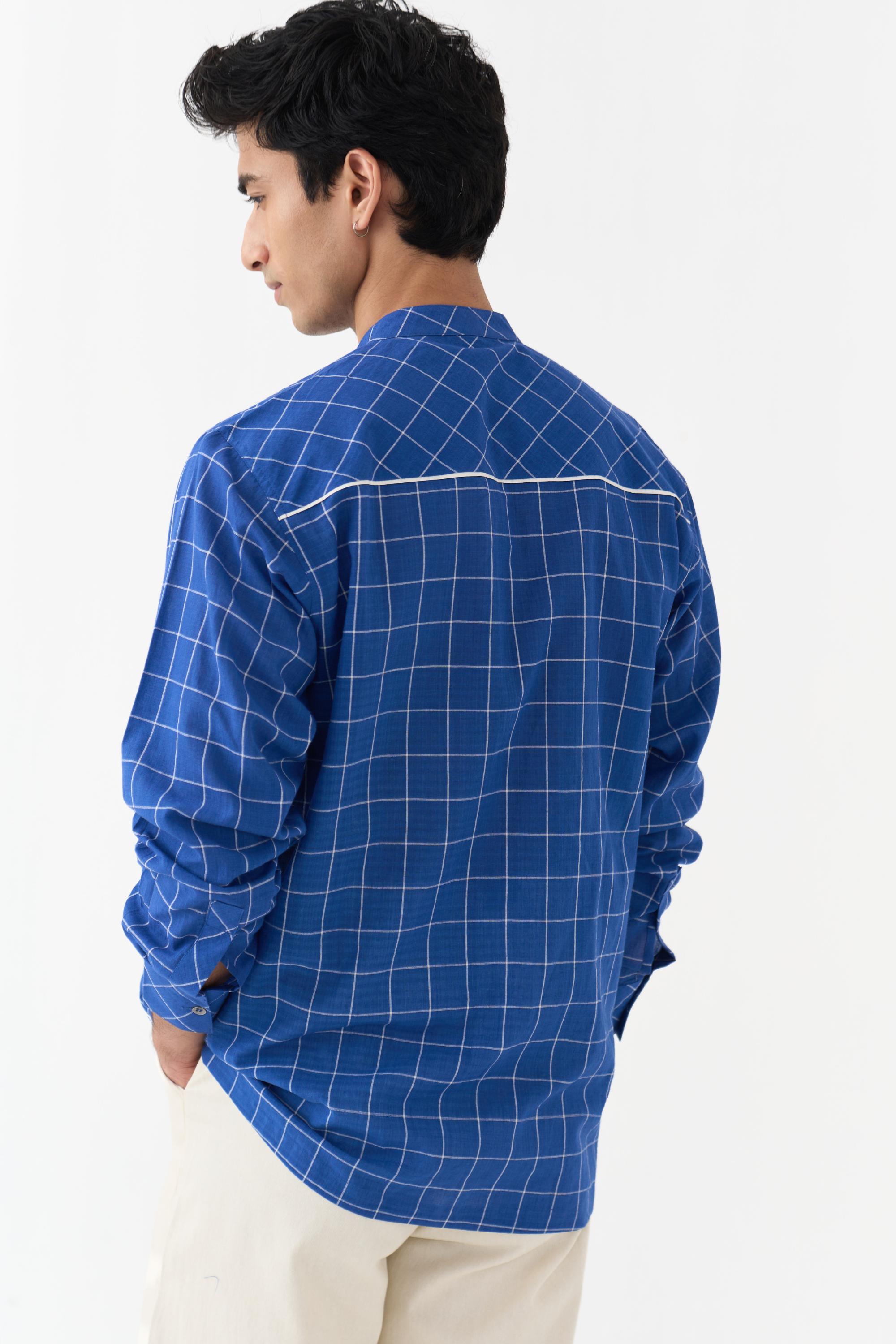 Piping Detail Shirt Co-ord