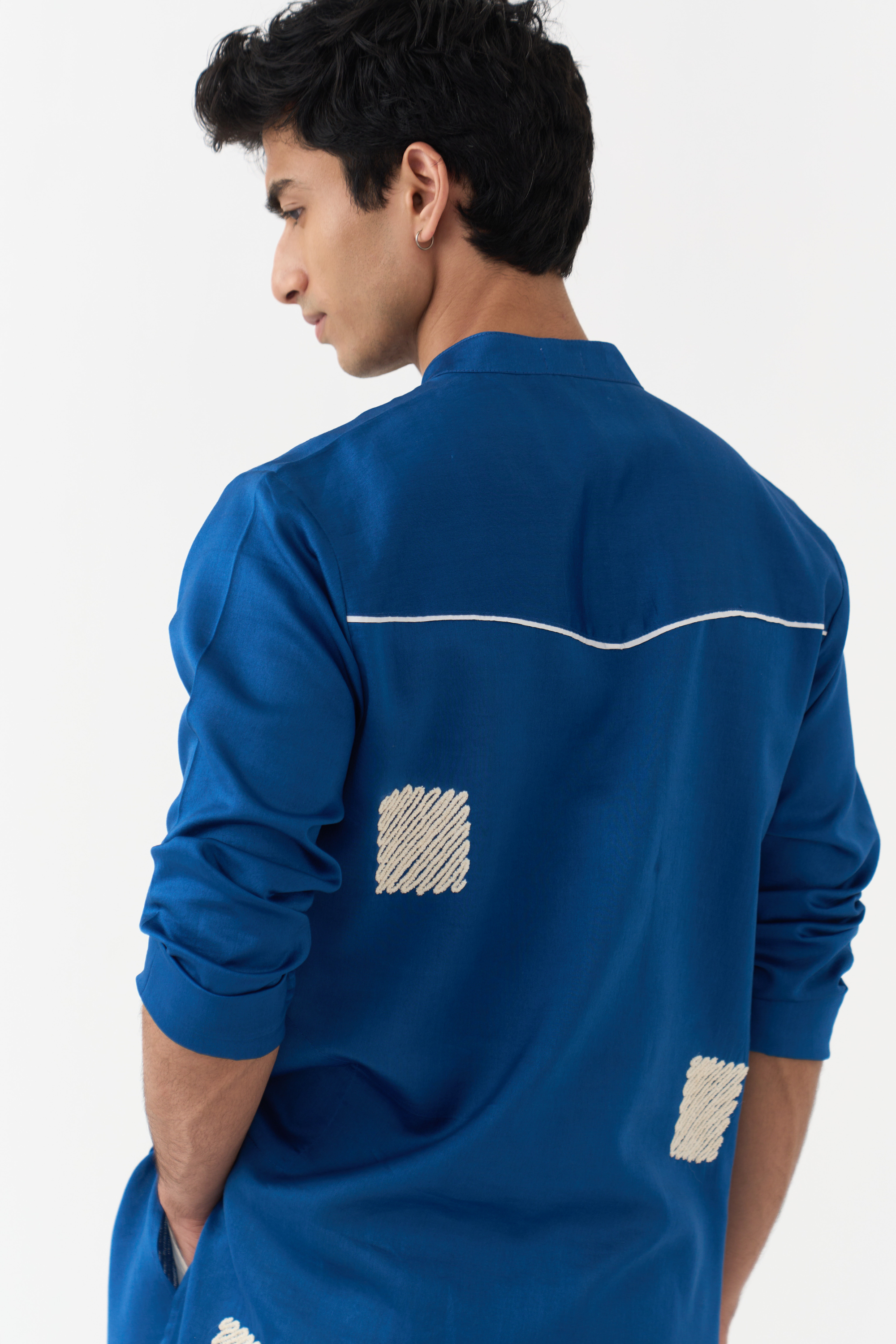 Square Emb. Kurta Co-ord