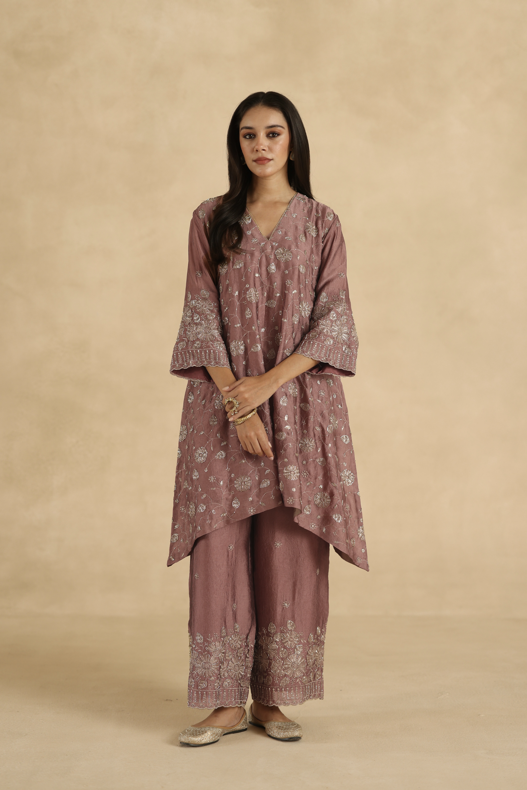 Polki Farshi Set