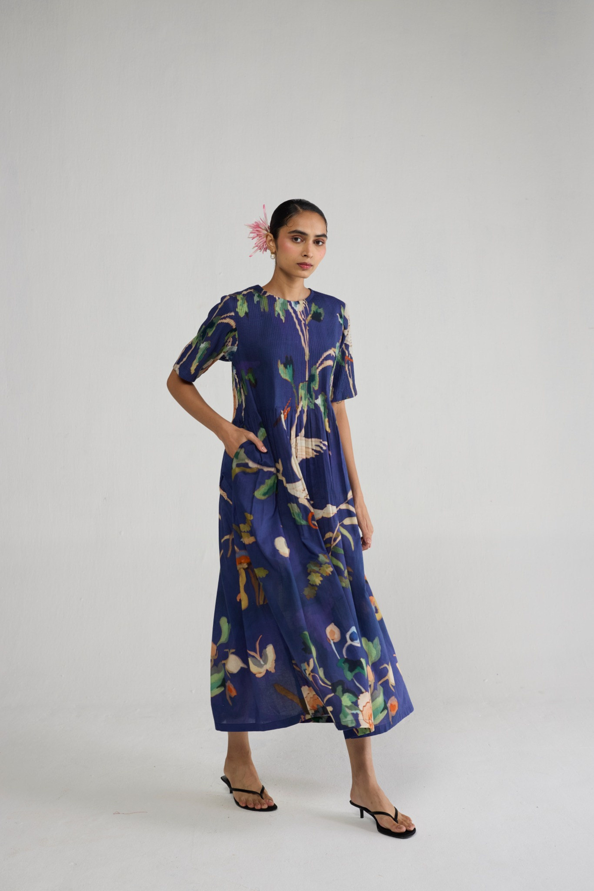 Fuji Pintucks Dress