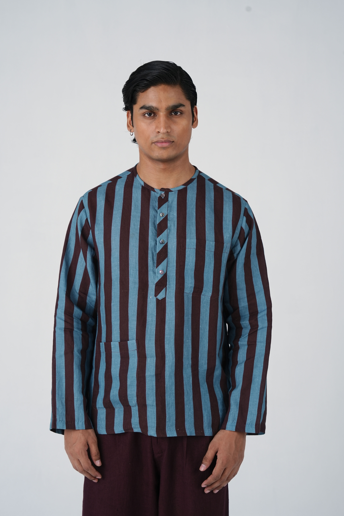 Zen Collarless Shirt