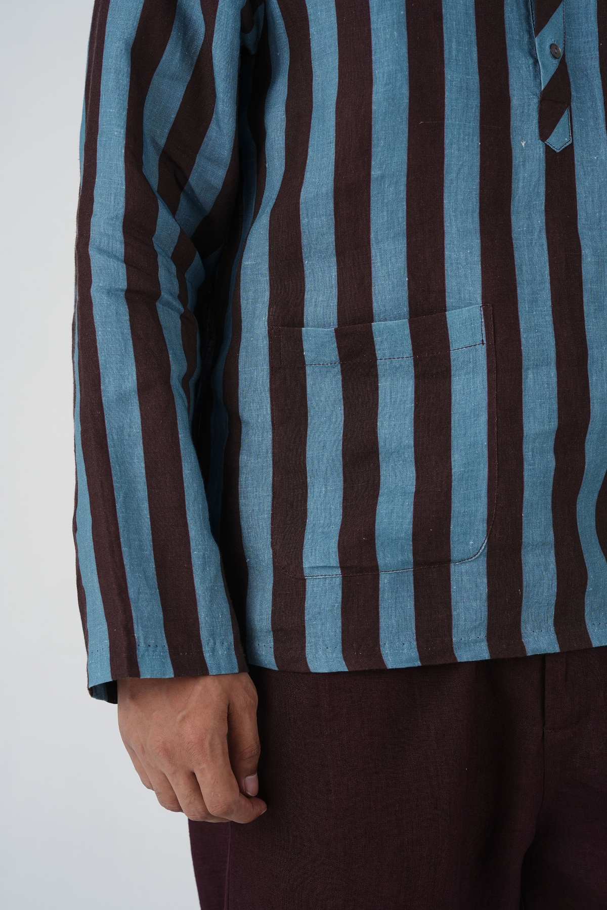 Zen Collarless Shirt