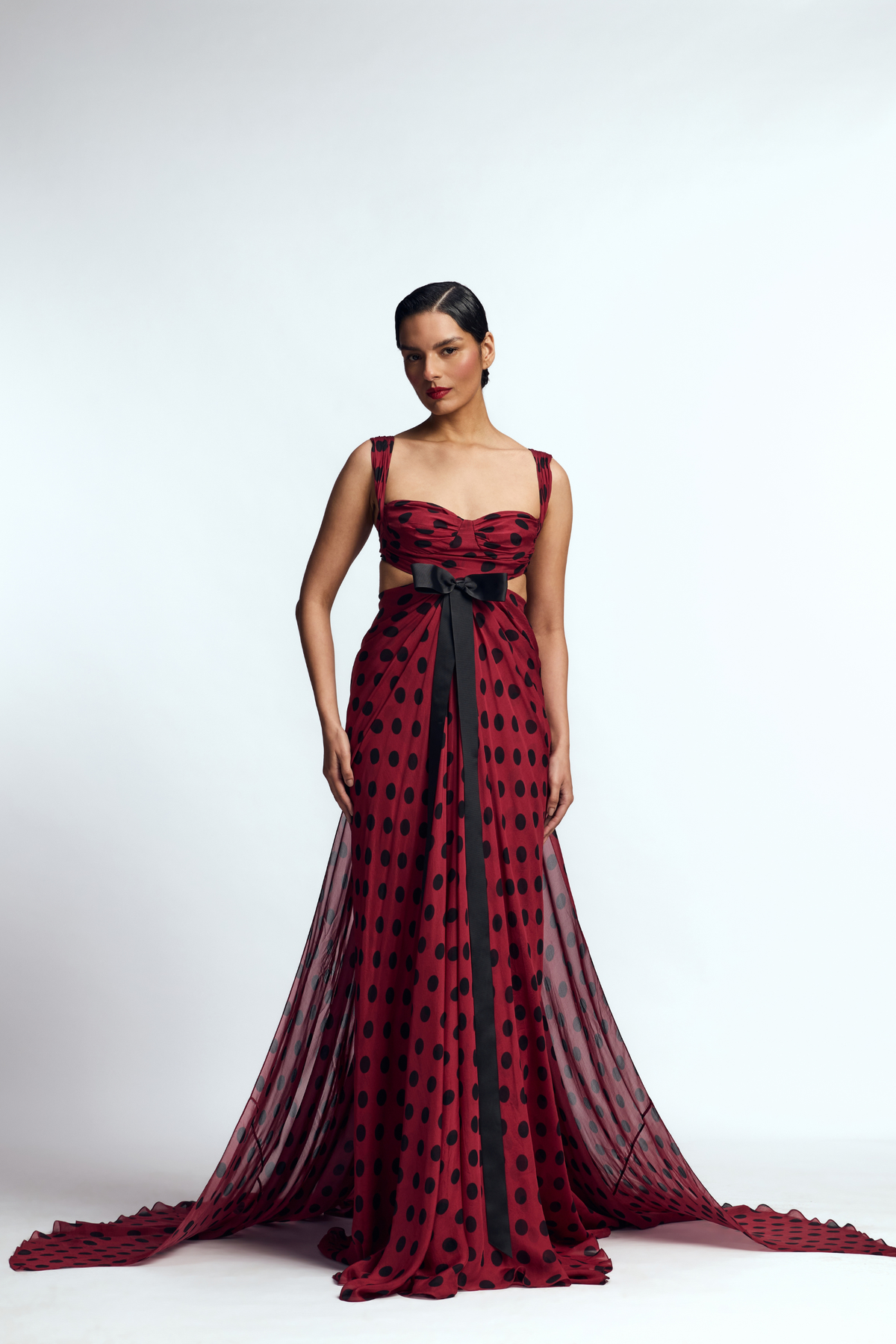 Mermaid Cut-out Gown