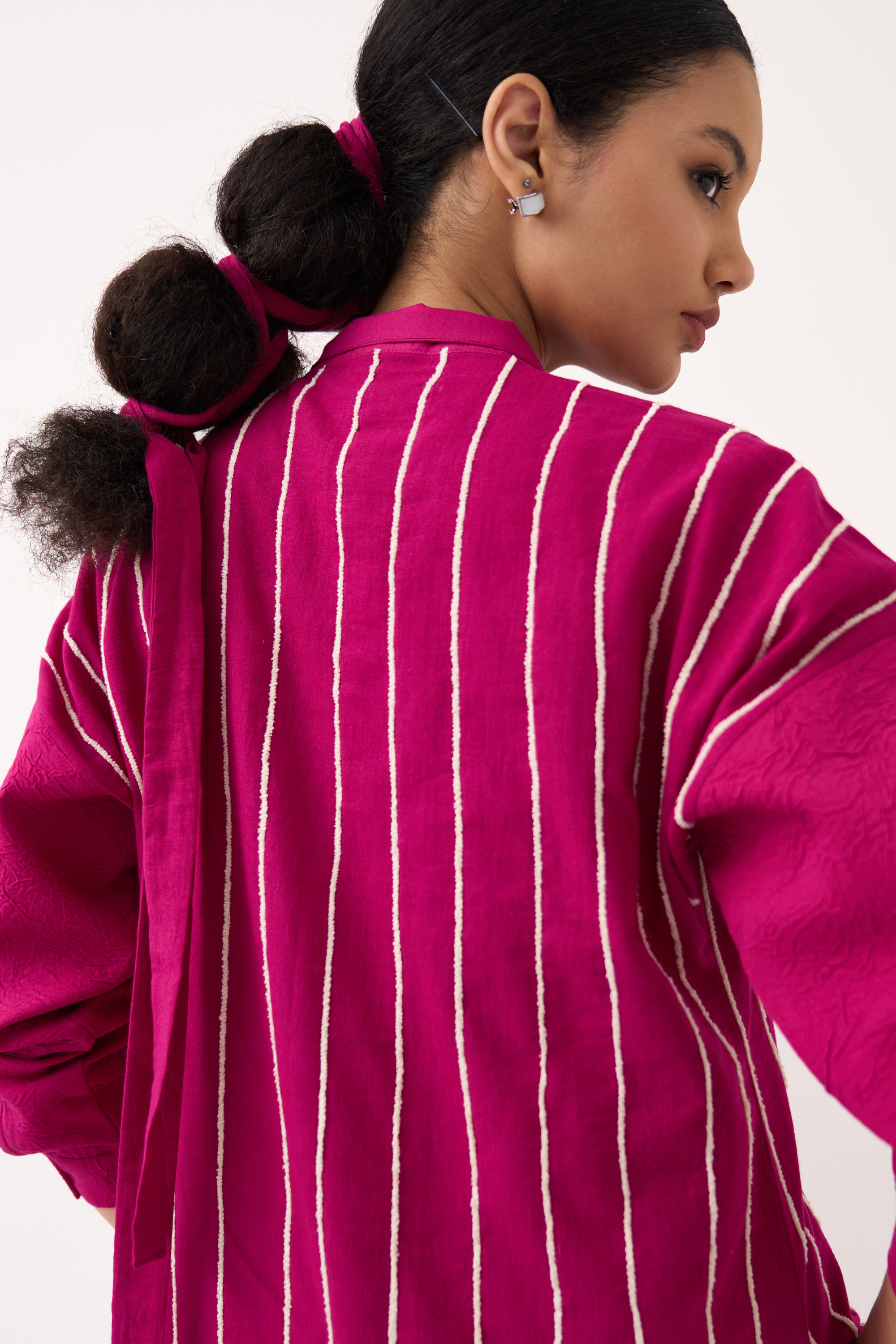 U-yoke Emb. Tunic Co-ord (set Of 2)