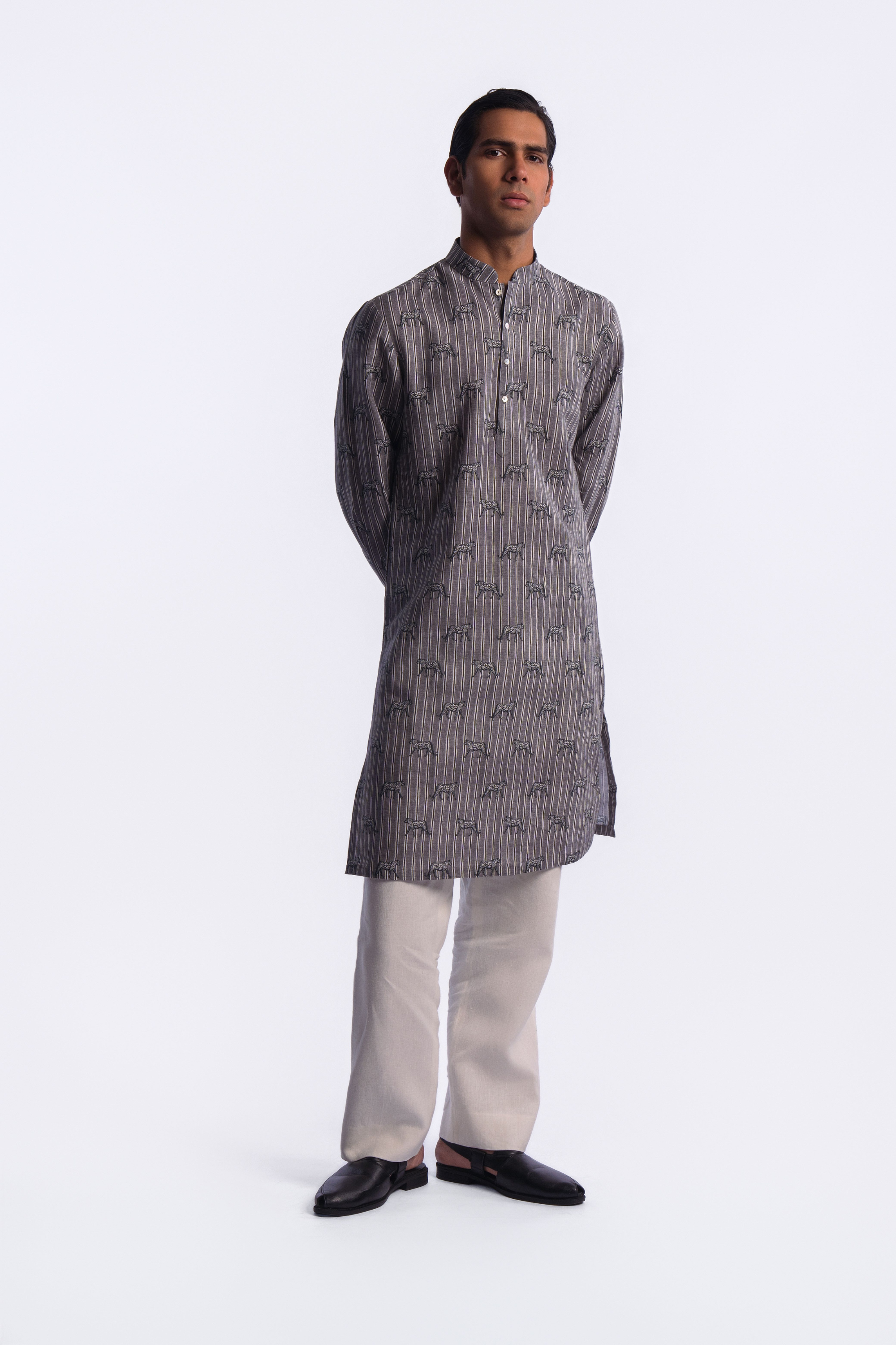 Digital Print Men's Kurta