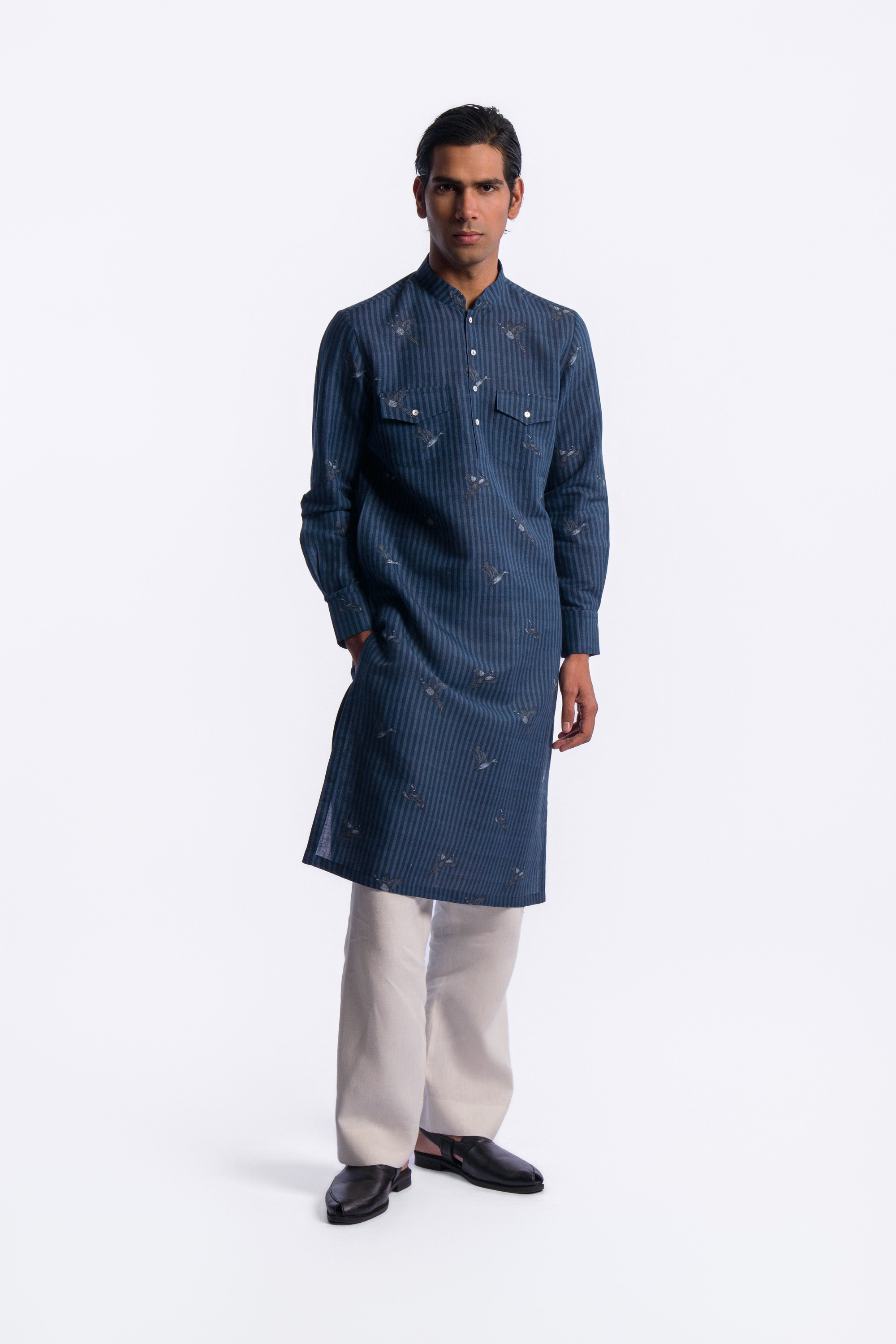 Digital Print Men's Kurta