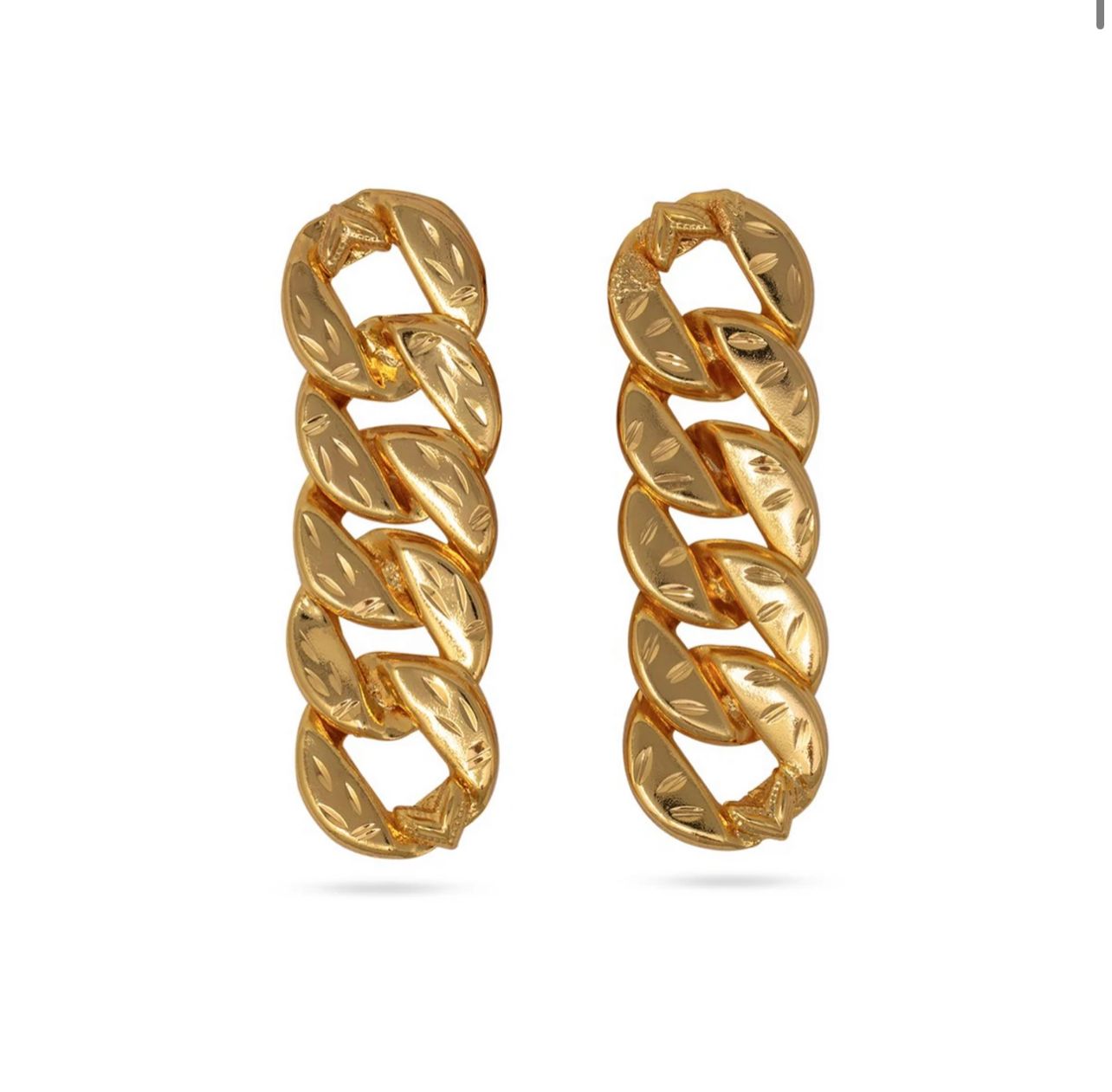 Valliyan Linkchain Essential Earrings (gold)