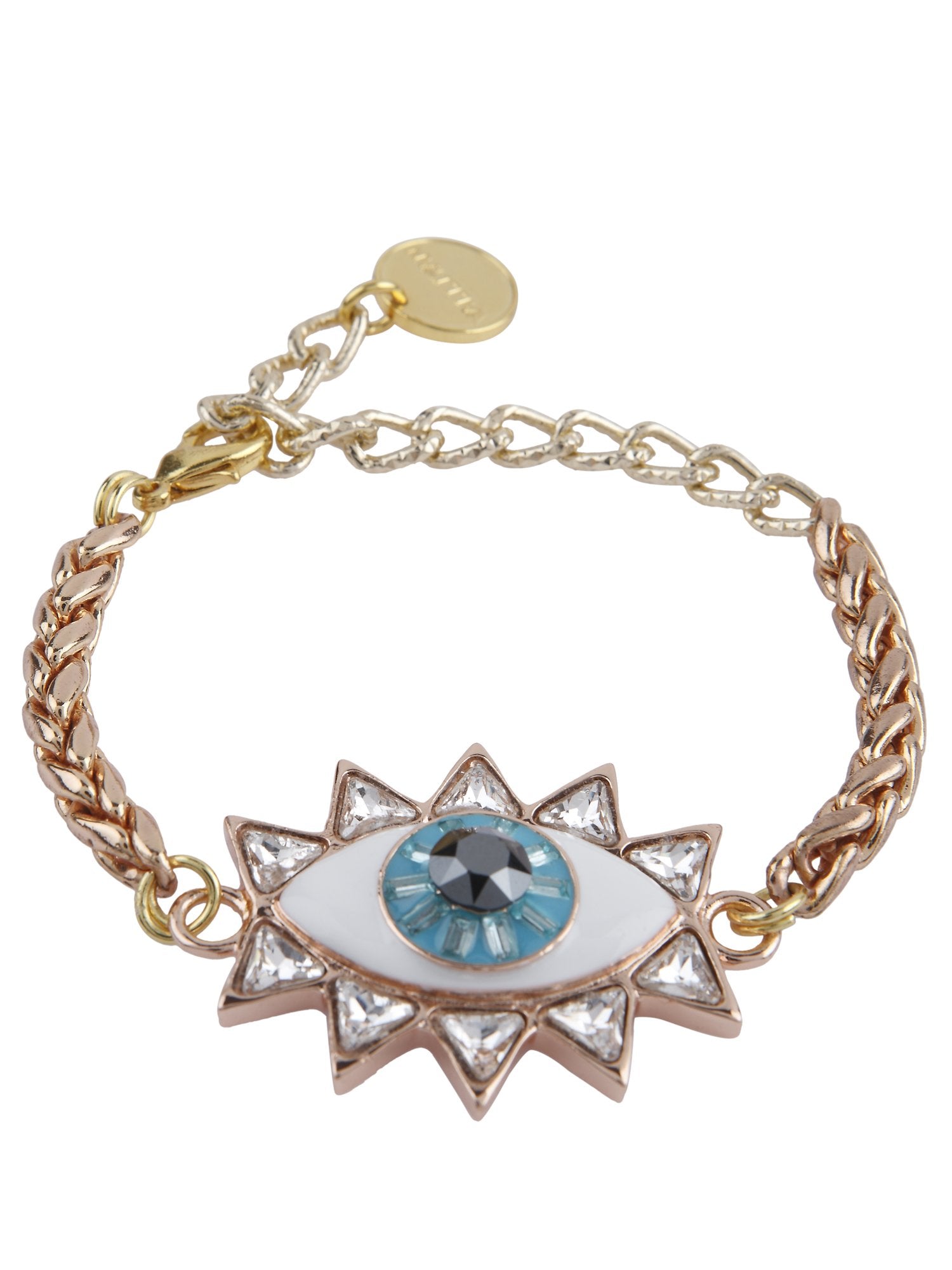 Valliyan Evil Eye Bracelet (rosegold)