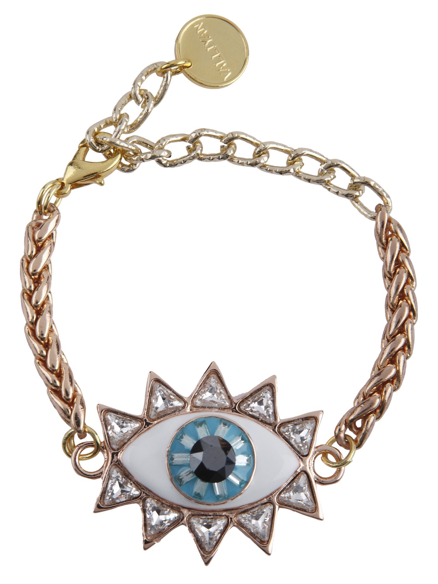 Valliyan Evil Eye Bracelet (rosegold)