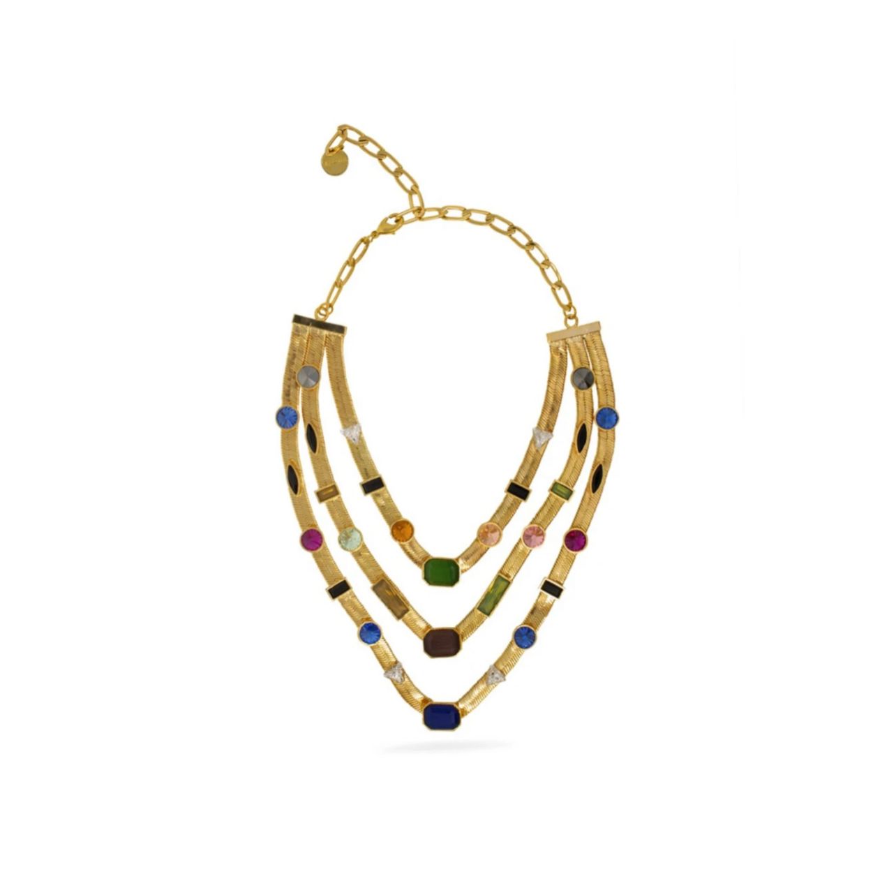 Valliyan Three Layer Candy Necklace