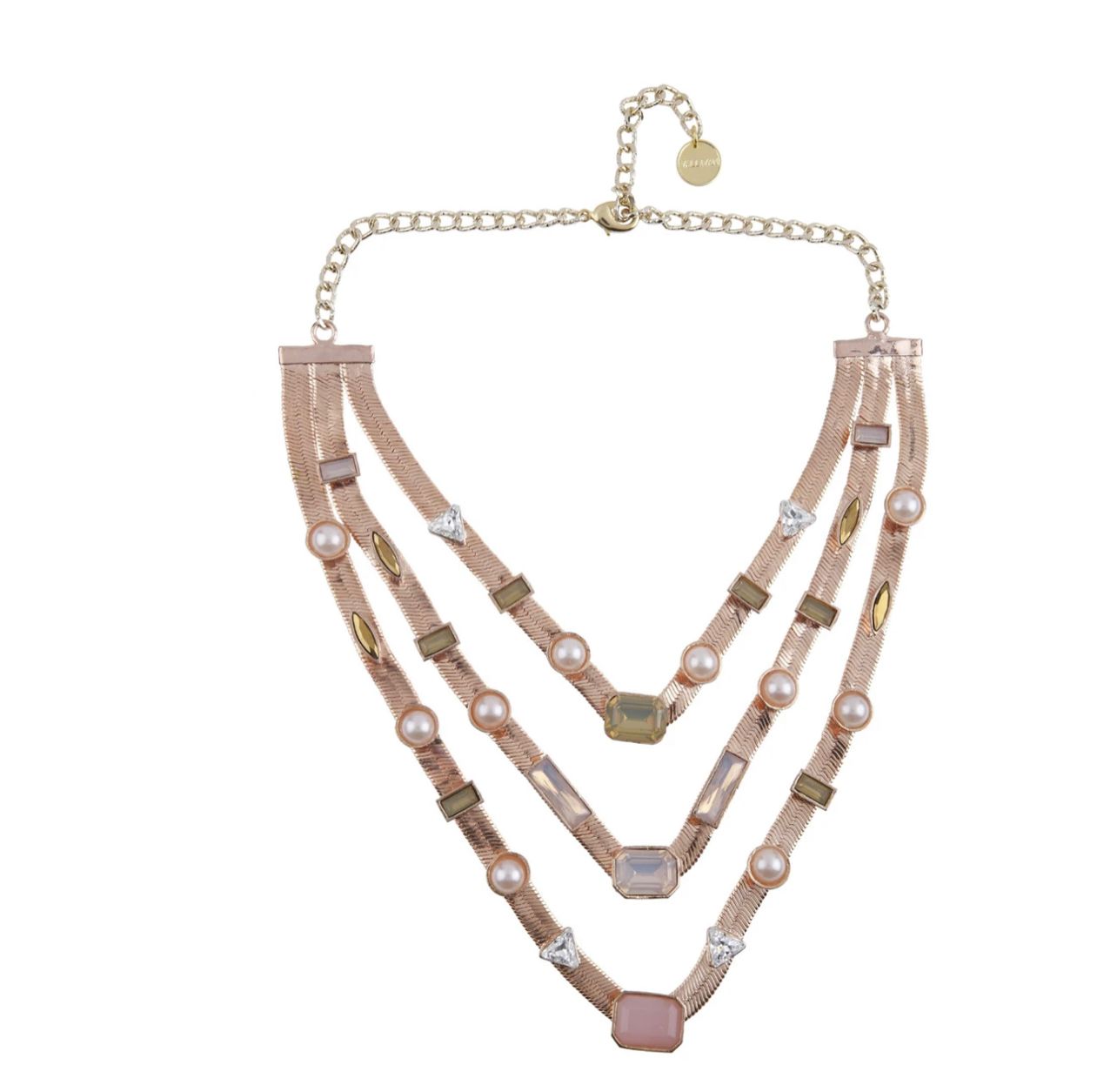 Valliyan Three Layer Candy Necklace