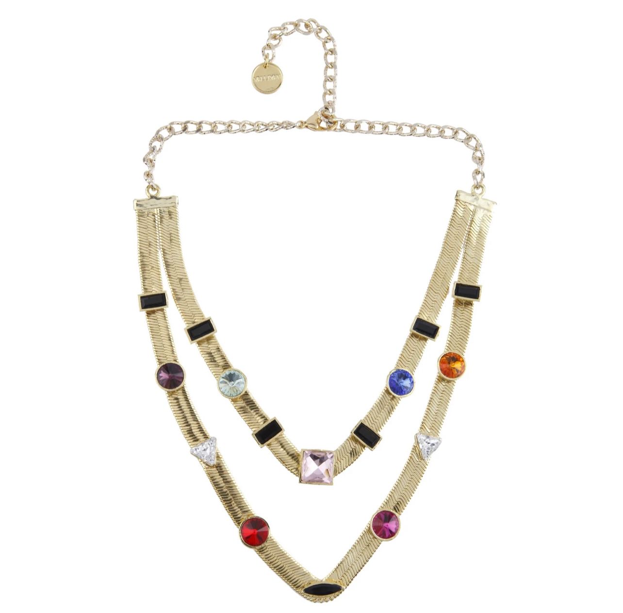 Valliyan Two Layer Candy Necklace