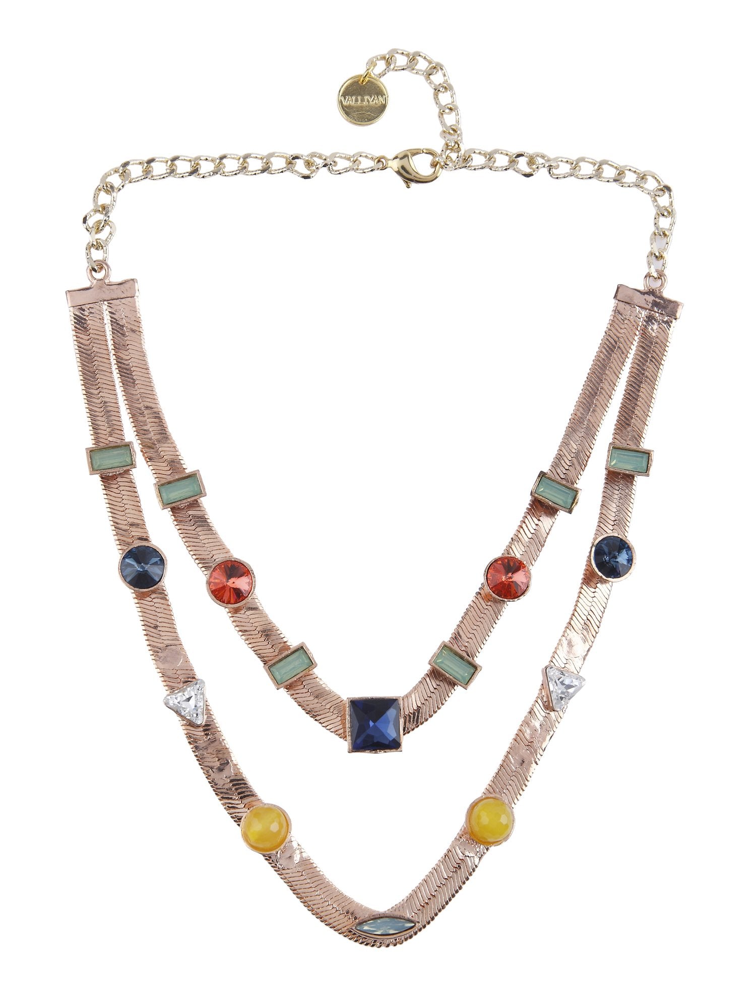 Valliyan Two Layer Candy Necklace