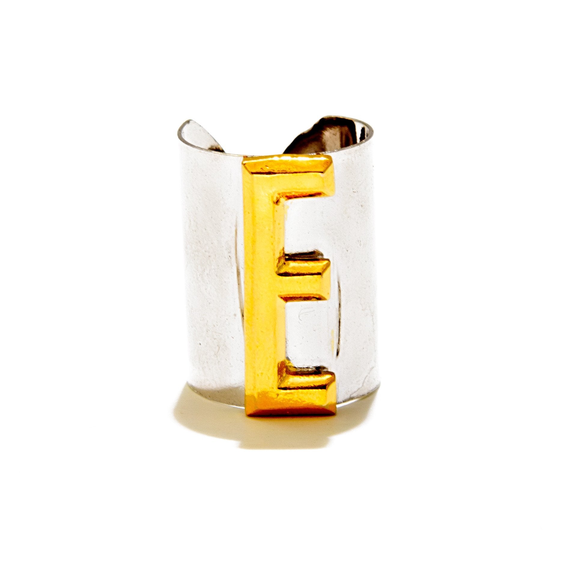 E Letter Ring