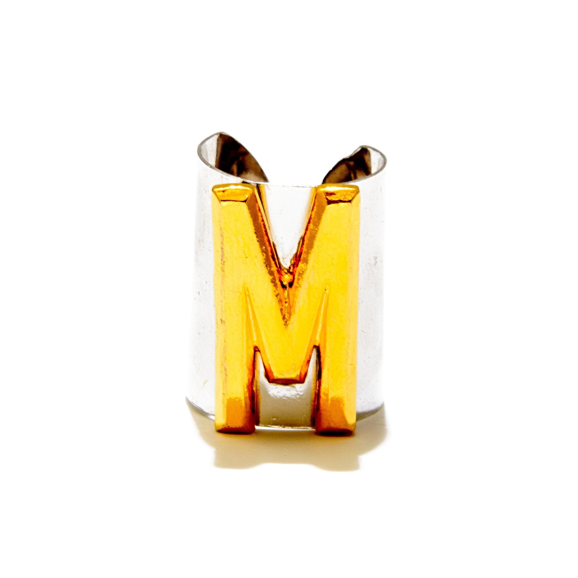 M Letter Ring