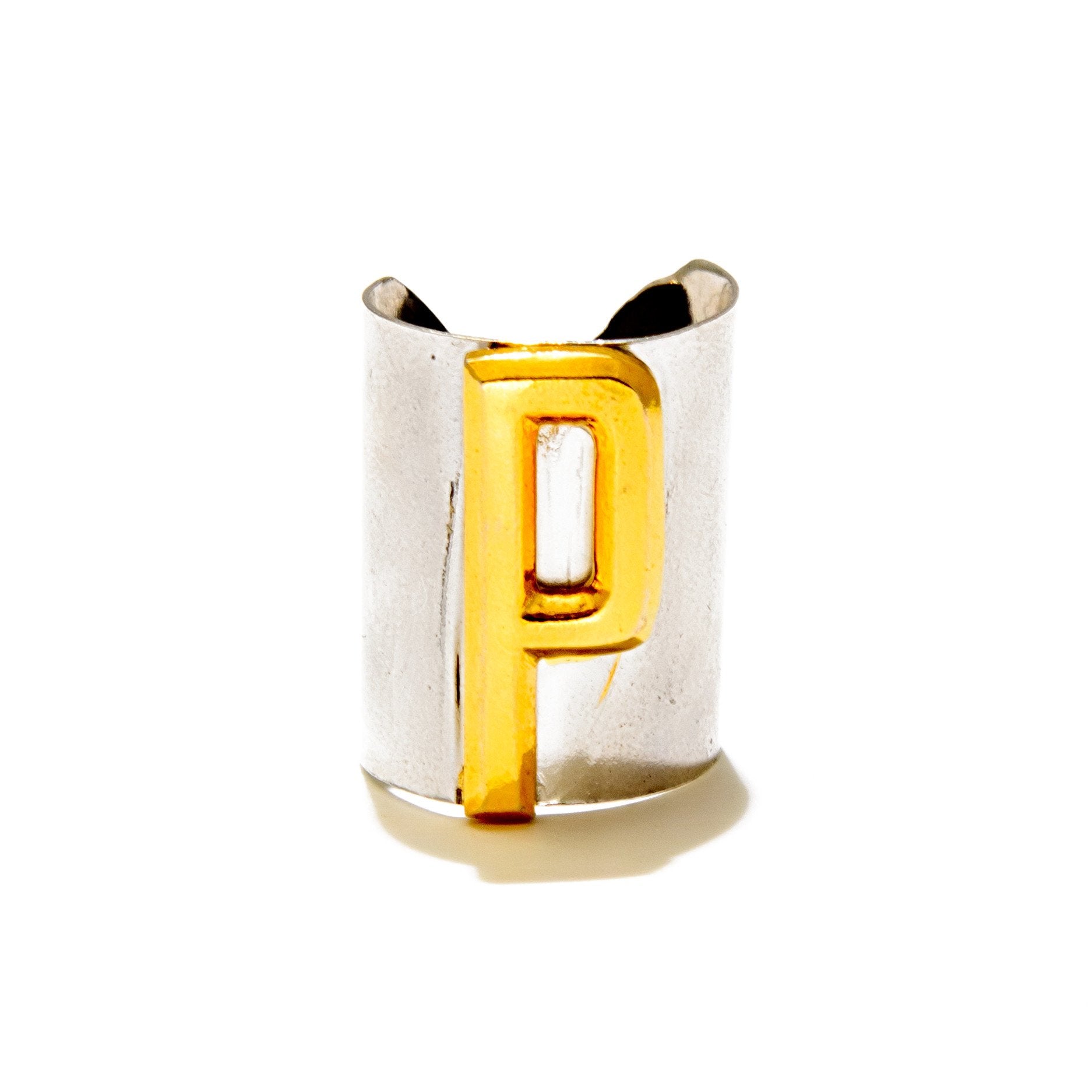 P Letter Ring