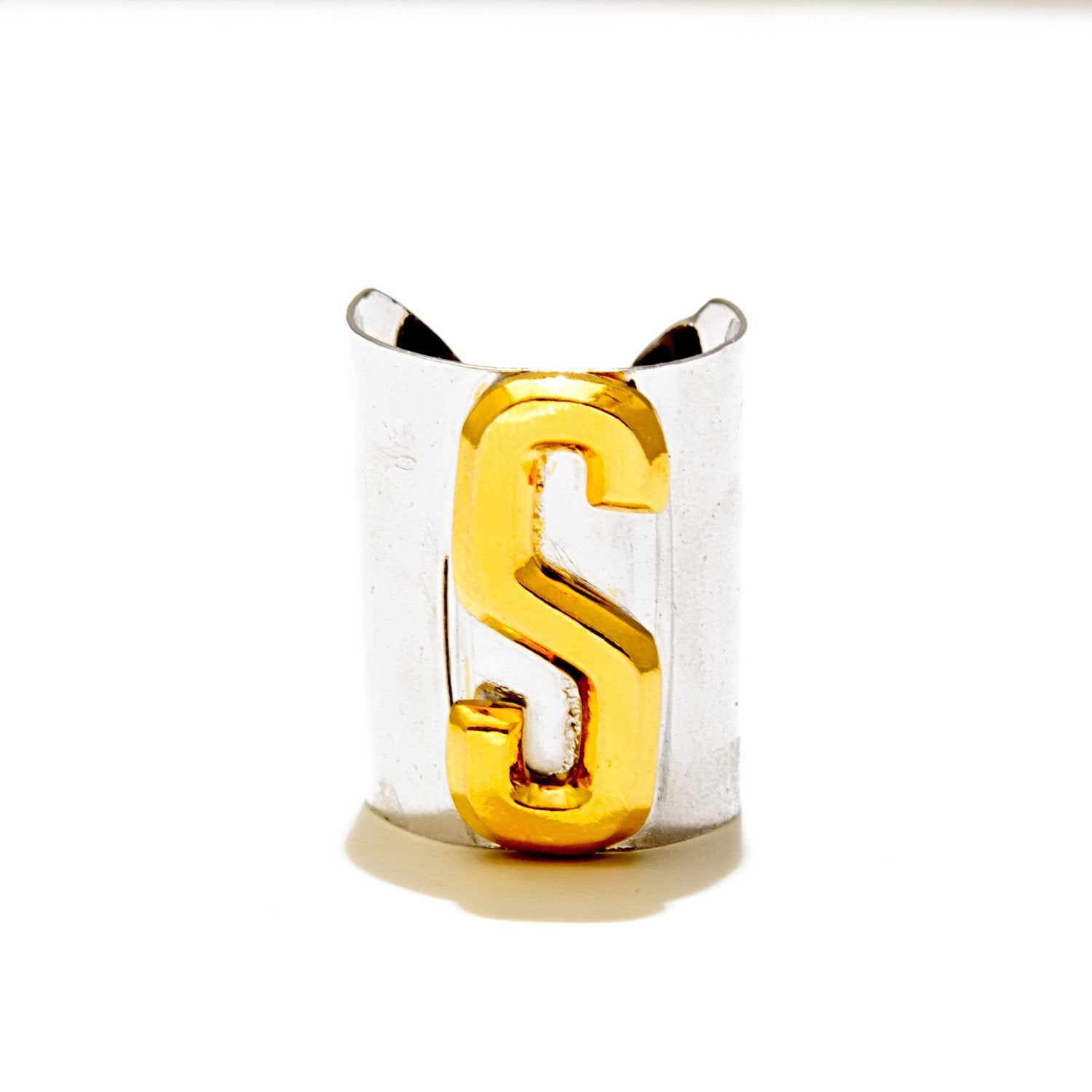 S Letter Ring