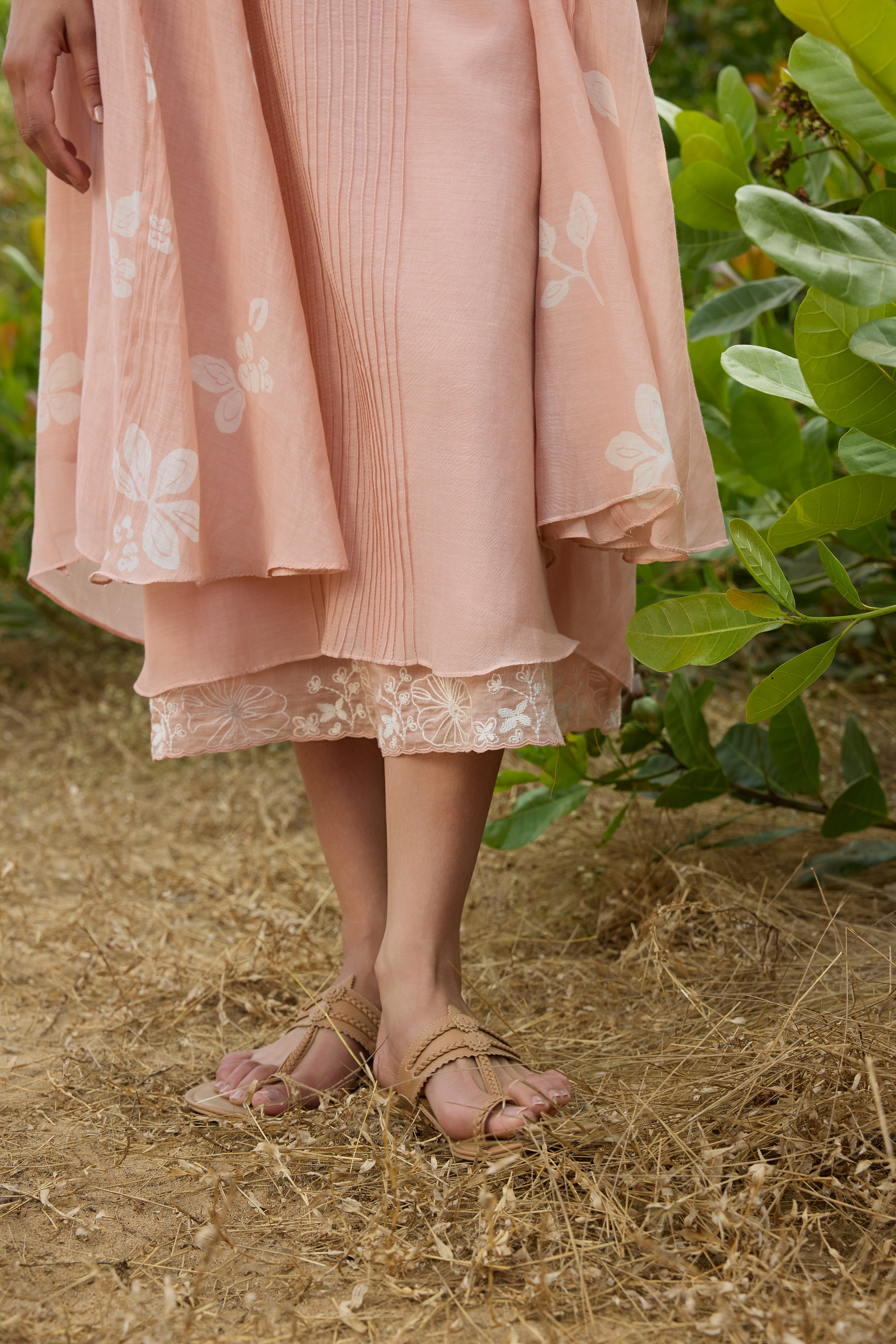 Blossom Pintuck Jacket Dress